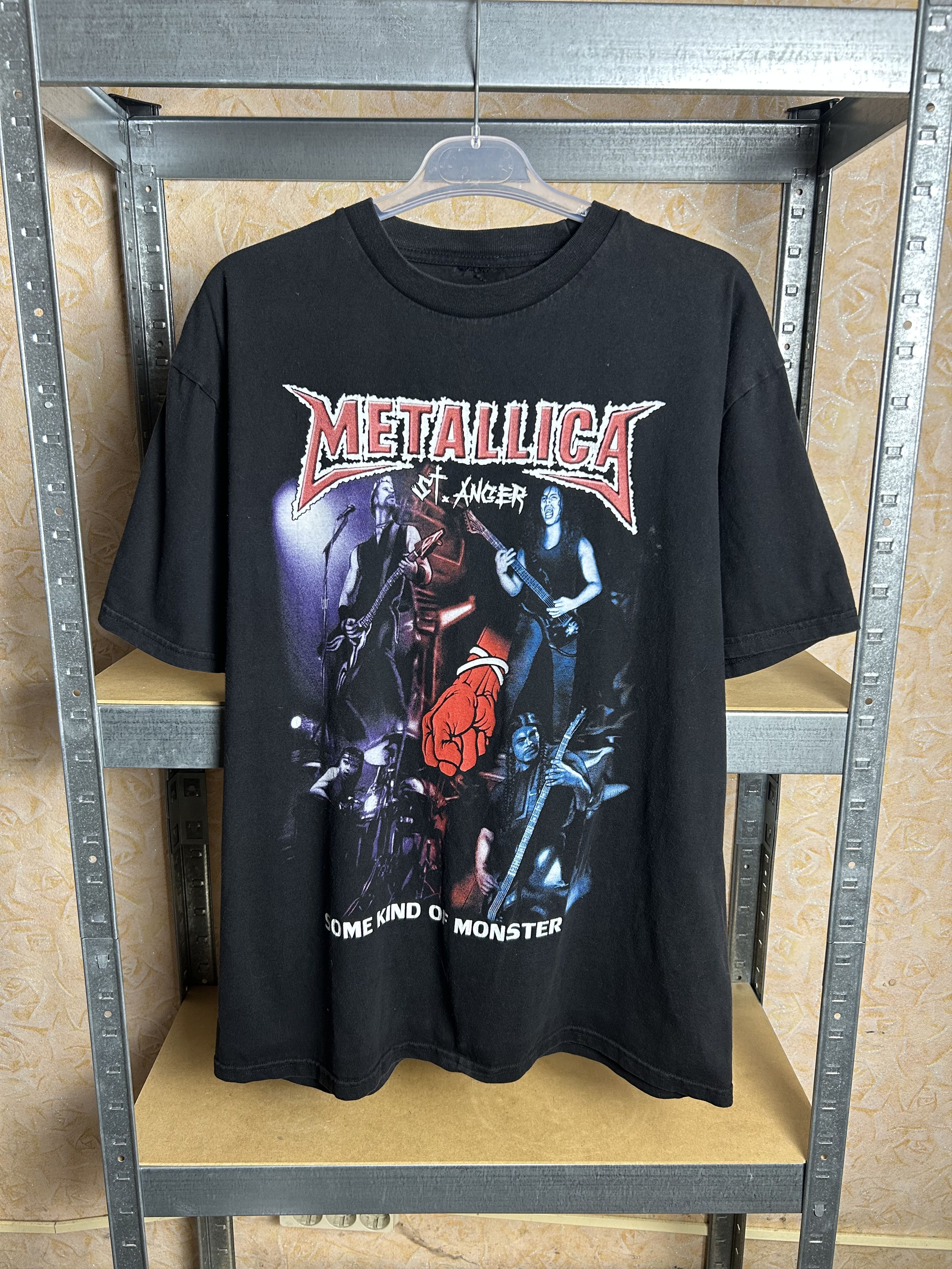 Band Tees Vintage 2000s Metallica St. Anger Rock Band T-shirt Size US XL / EU 56 / 4 - 1 Thumbnail