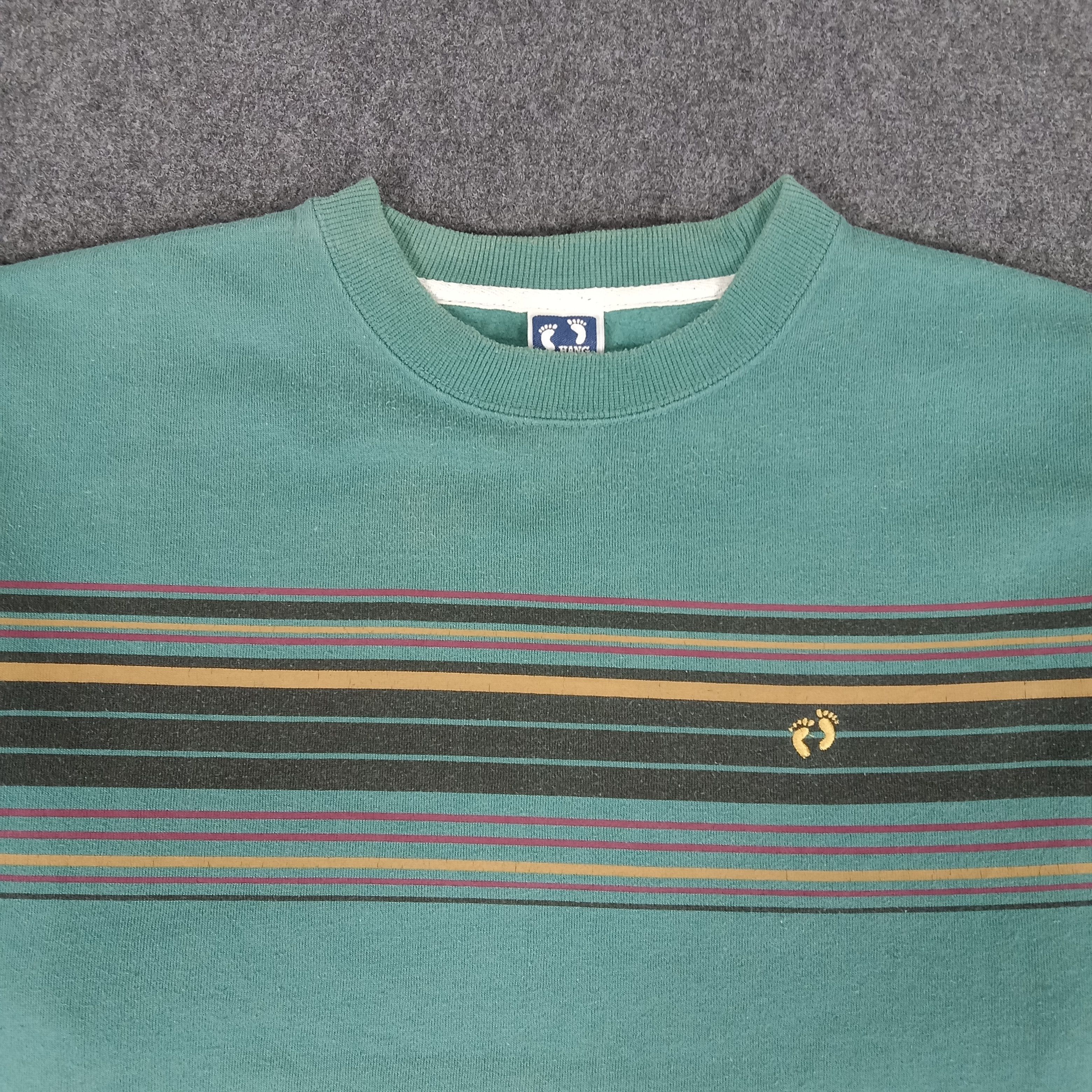 Hang Ten × Vintage Hang Ten American Streetwear Style Sweatshirt Size US M / EU 48-50 / 2 - 2 Thumbnail