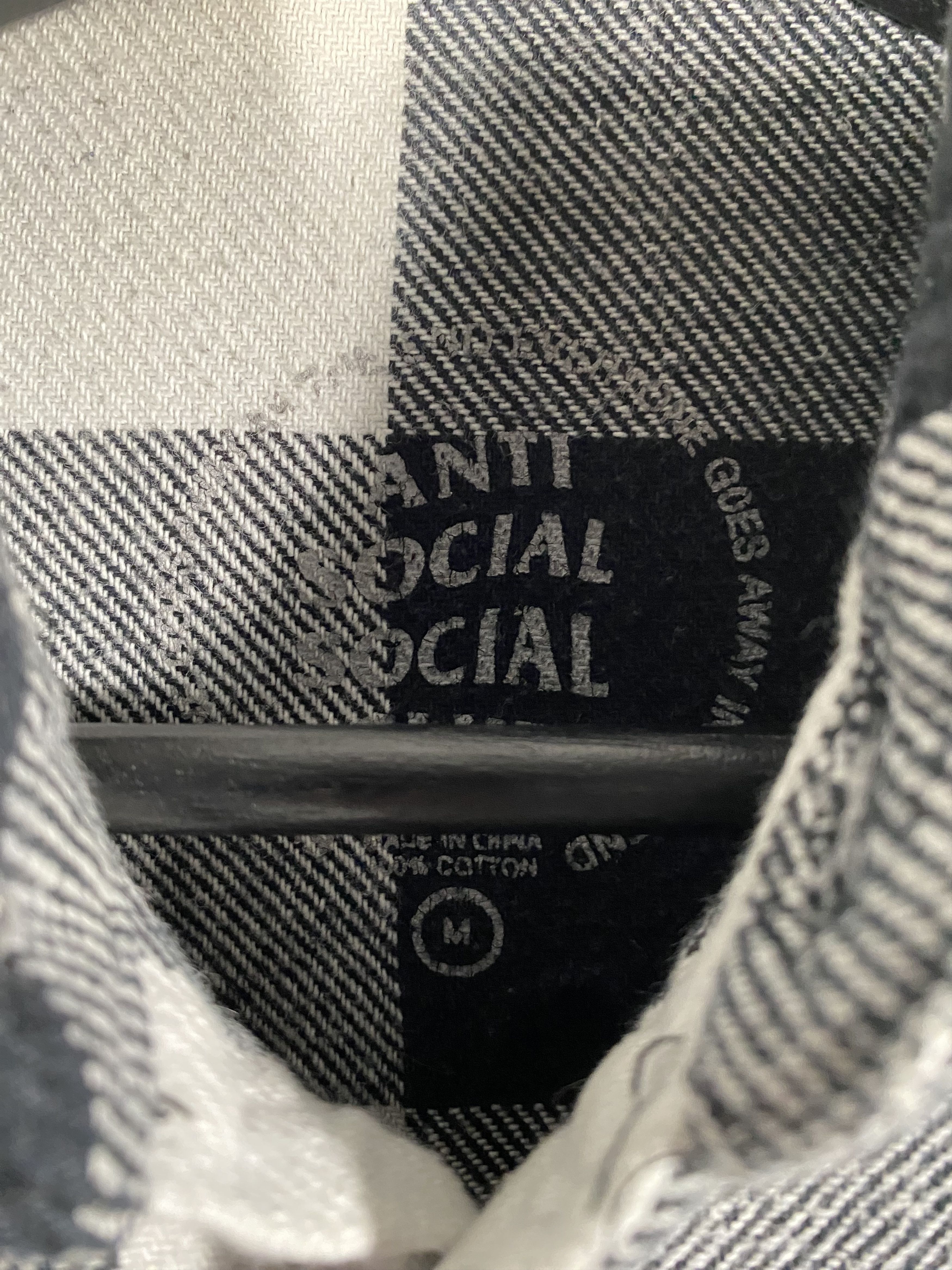 Anti Social Social Club Anti Social Social Club Kkoch White Flannel Floral Size M Size US M / EU 48-50 / 2 - 3 Thumbnail