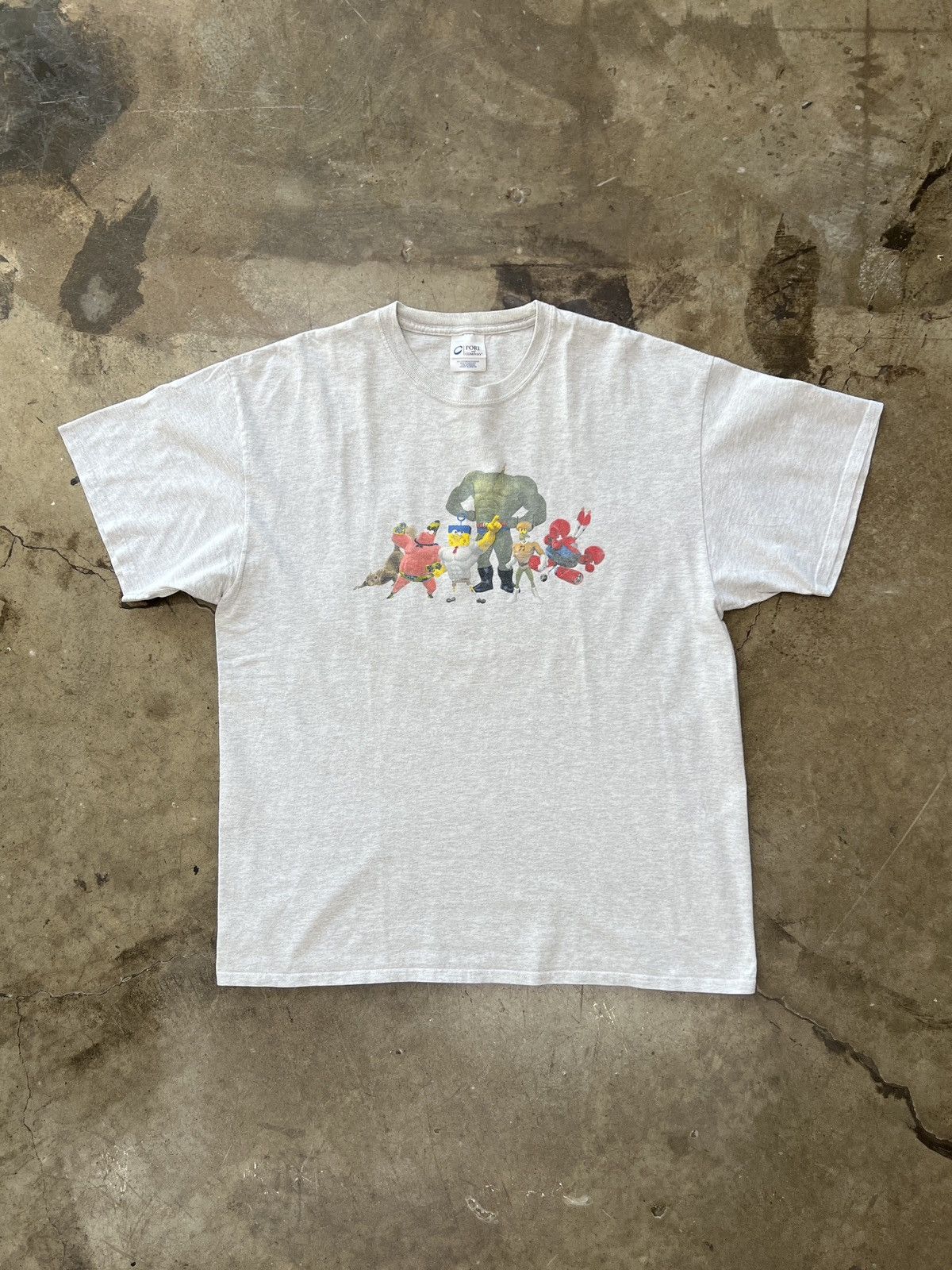 Nickelodeon SpongeBob SquarePants Sponge Out of Water Movie Promo Tee XL Size US XL / EU 56 / 4 - 2 Thumbnail