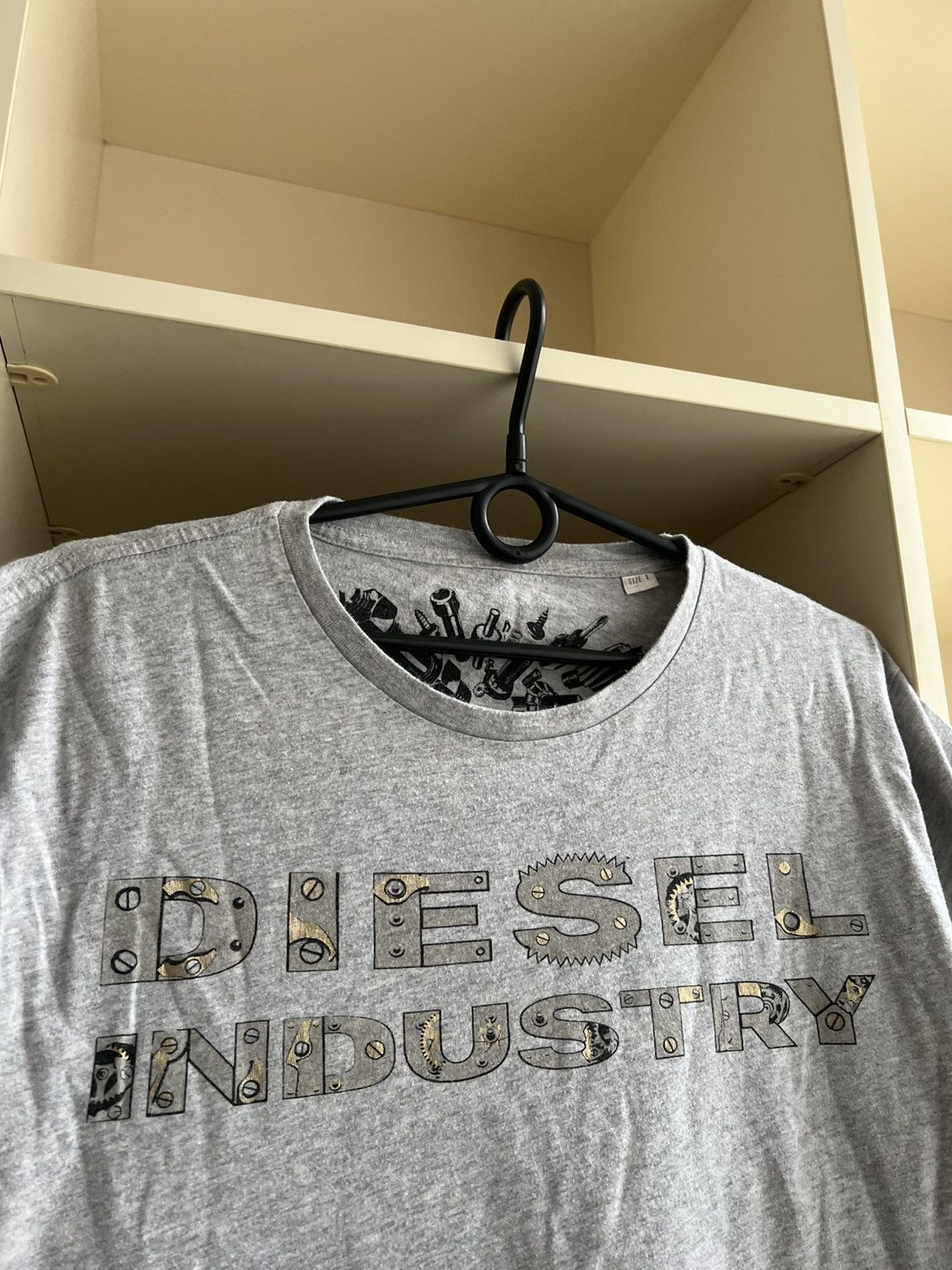 Diesel Vintage Diesel Tee T-Shirt Industry Size L Size US L / EU 52-54 / 3 - 5 Thumbnail