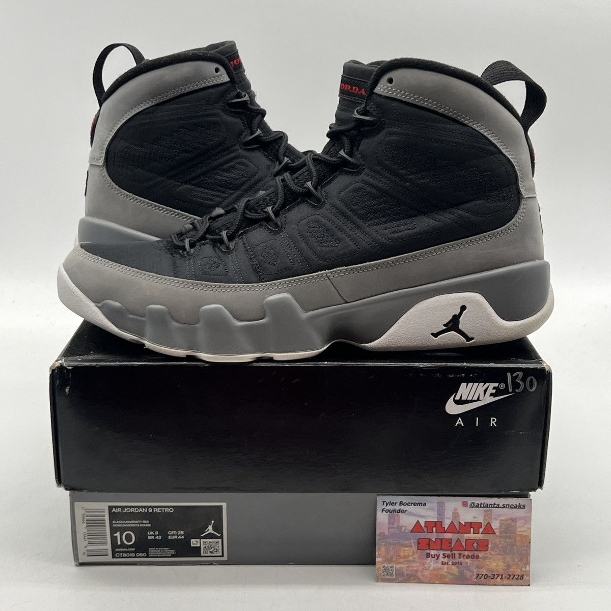 Jordan Brand Air Jordan 9 particle grey Size US 10 / EU 43 - 1 Thumbnail
