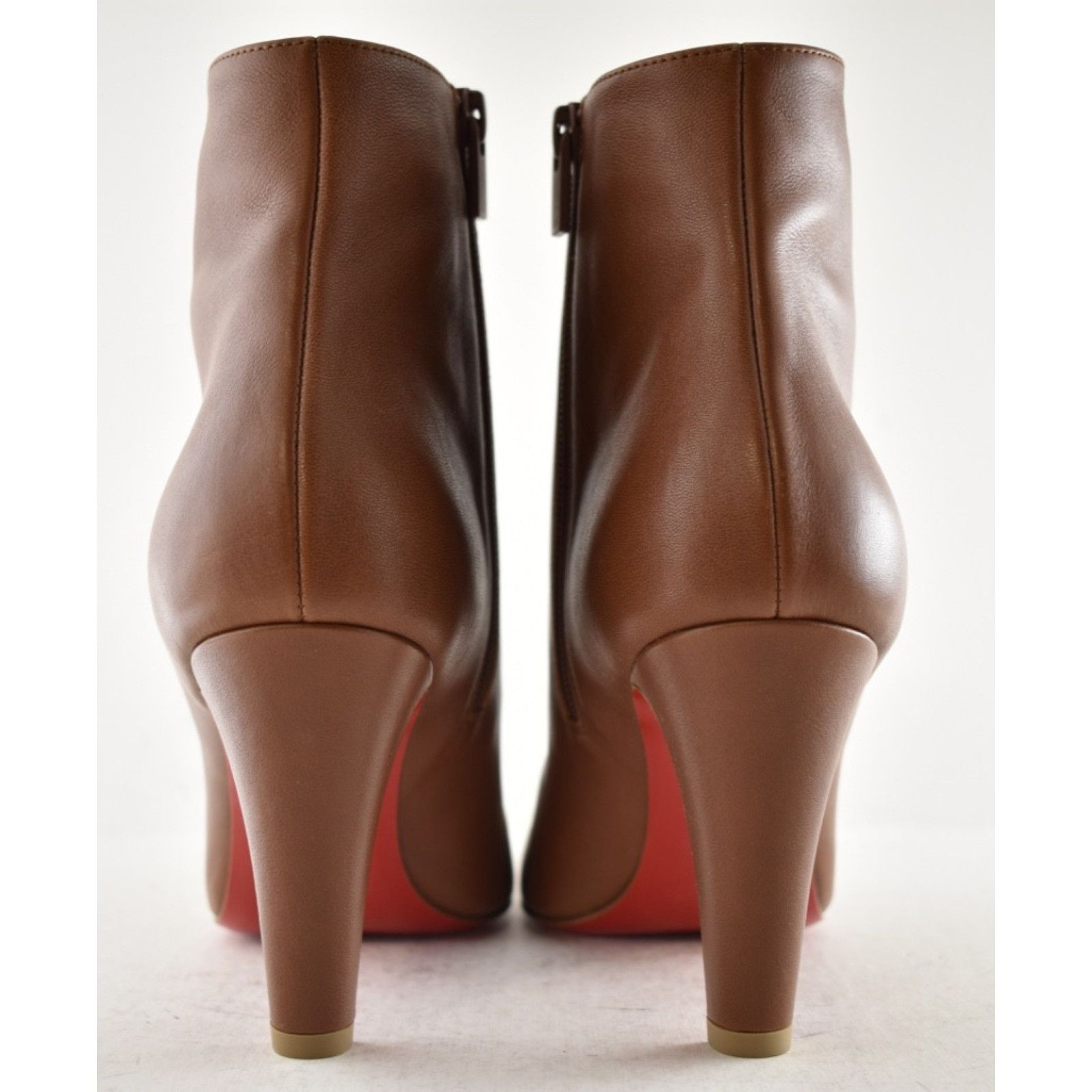 Christian Louboutin Christian Louboutin Vibella Booty 85 Brown Bootie 40.5 Size US 10.5 / IT 40.5 - 17 Thumbnail