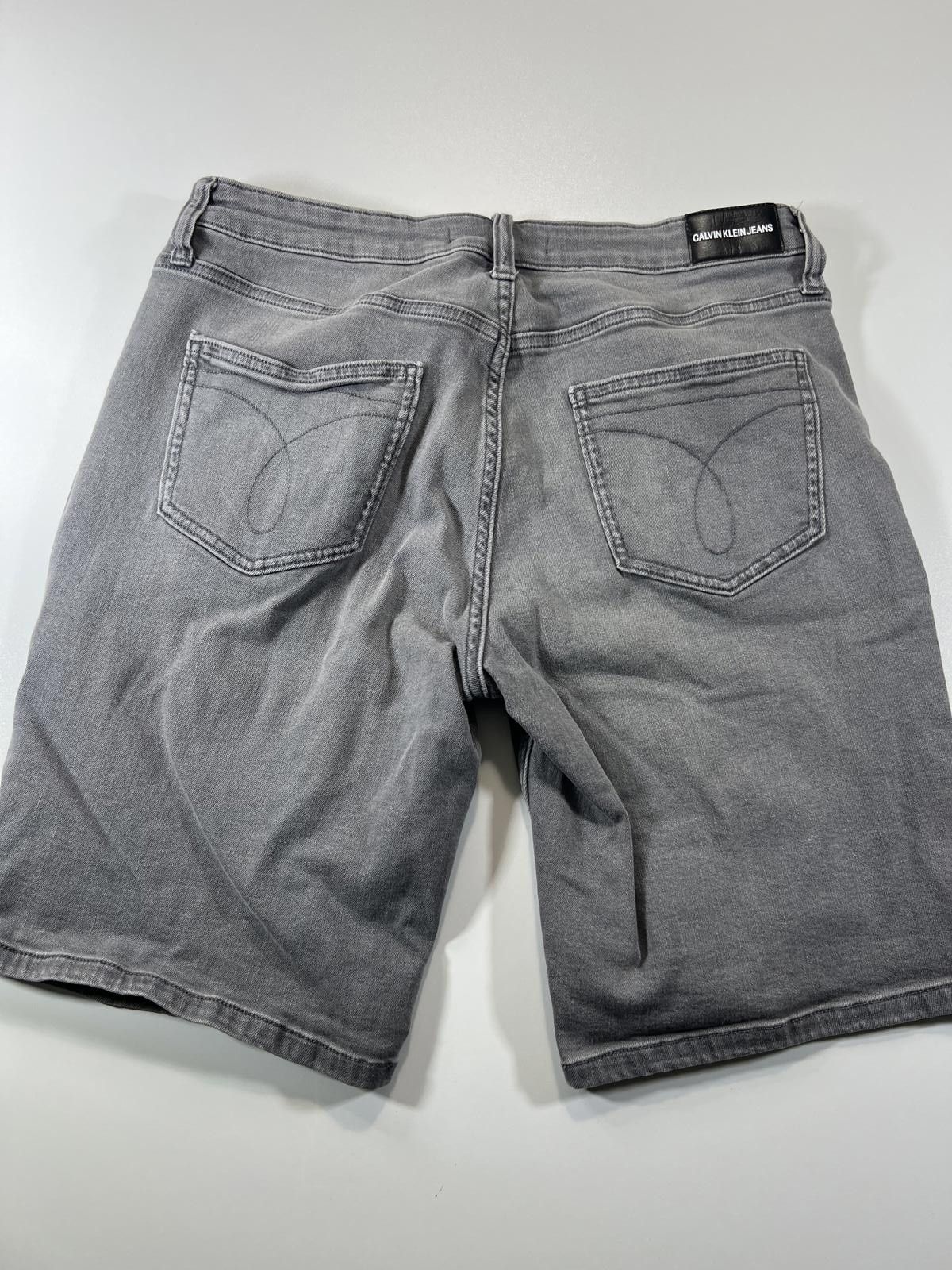 Other Calvin Klein Jeans womens Grey Denim Shorts Size ONE SIZE - 9 Thumbnail