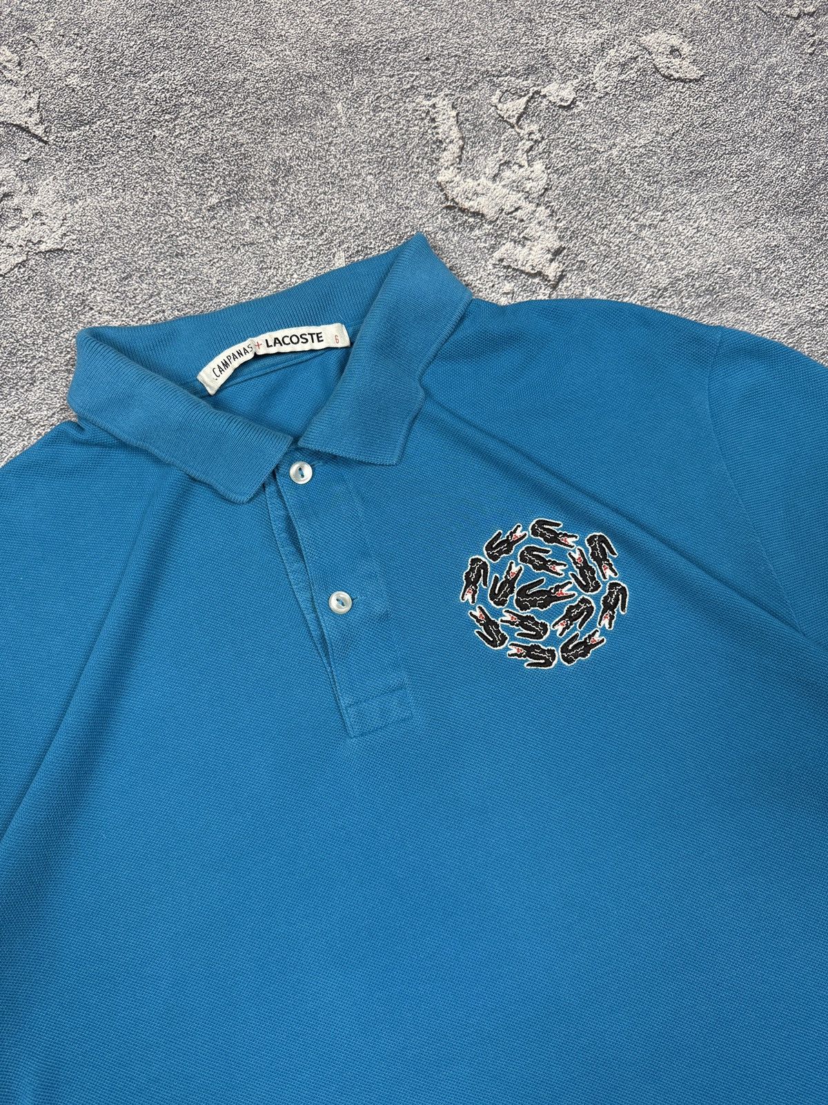 Lacoste Lacoste Campanas Short Sleeve Polo Shirt Multi Croc Limited Size US L / EU 52-54 / 3 - 3 Thumbnail