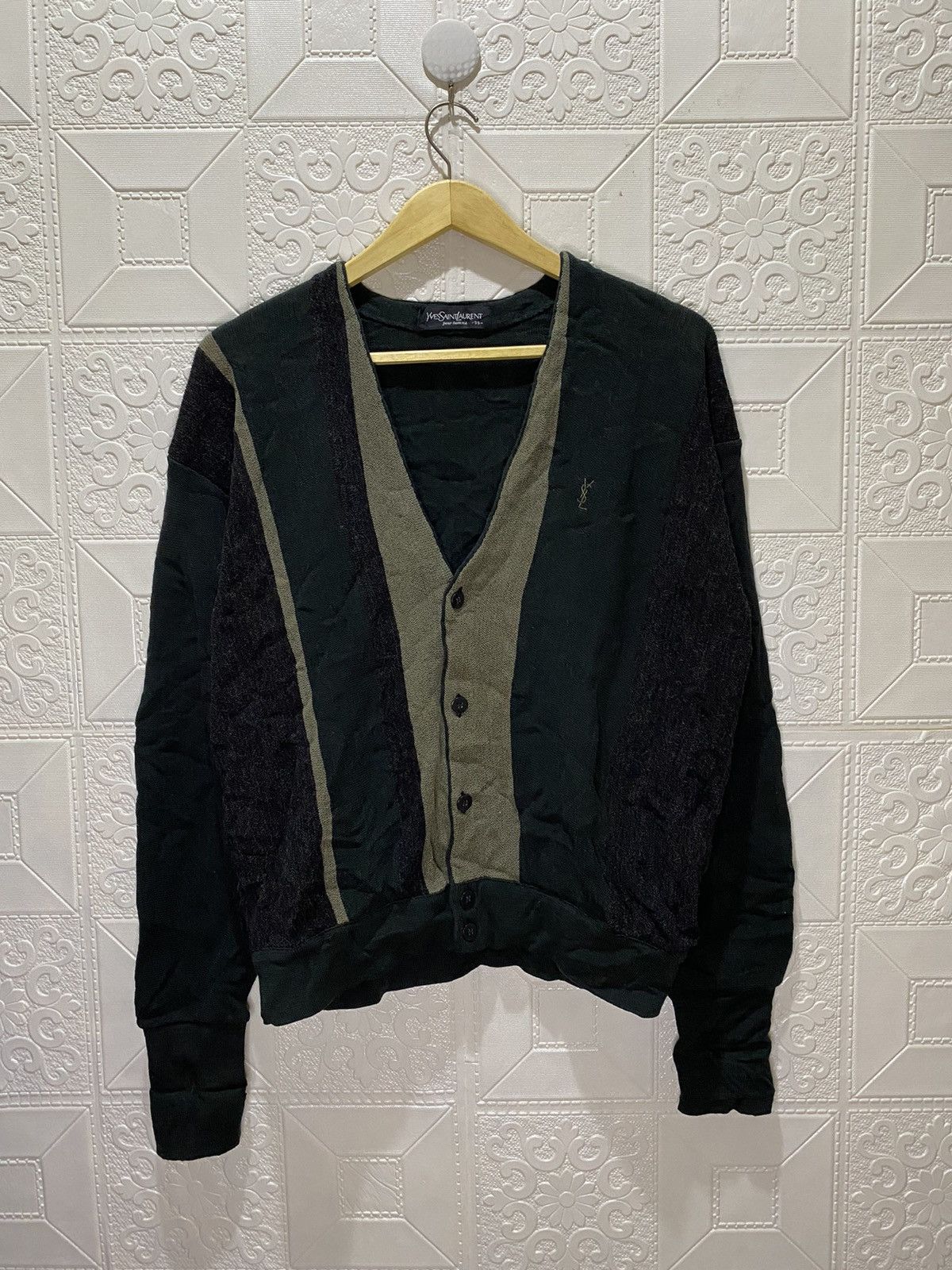 Vintage × Yves Saint Laurent Vintage YvesSaintLaurent Cardigan Size M / US 6-8 / IT 42-44 - 1 Thumbnail