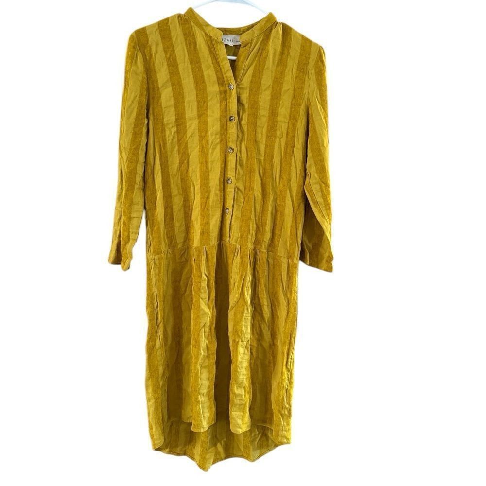 Other Brass & roe by CTs size, small yellow, long sleeve dress Size S / US 4 / IT 40 - 7 Thumbnail
