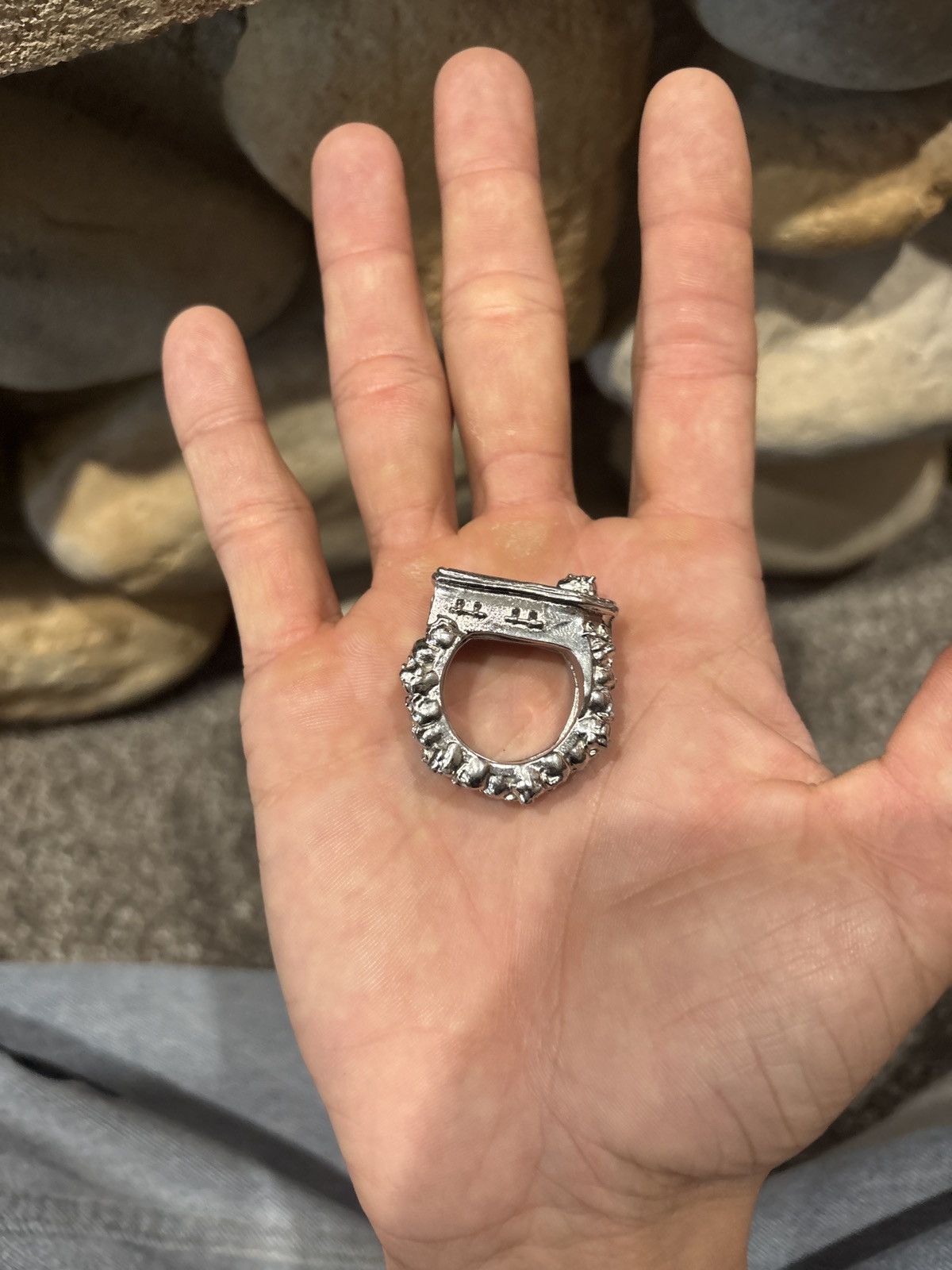 Other Hard jewelry coffin ring Size ONE SIZE - 2 Thumbnail