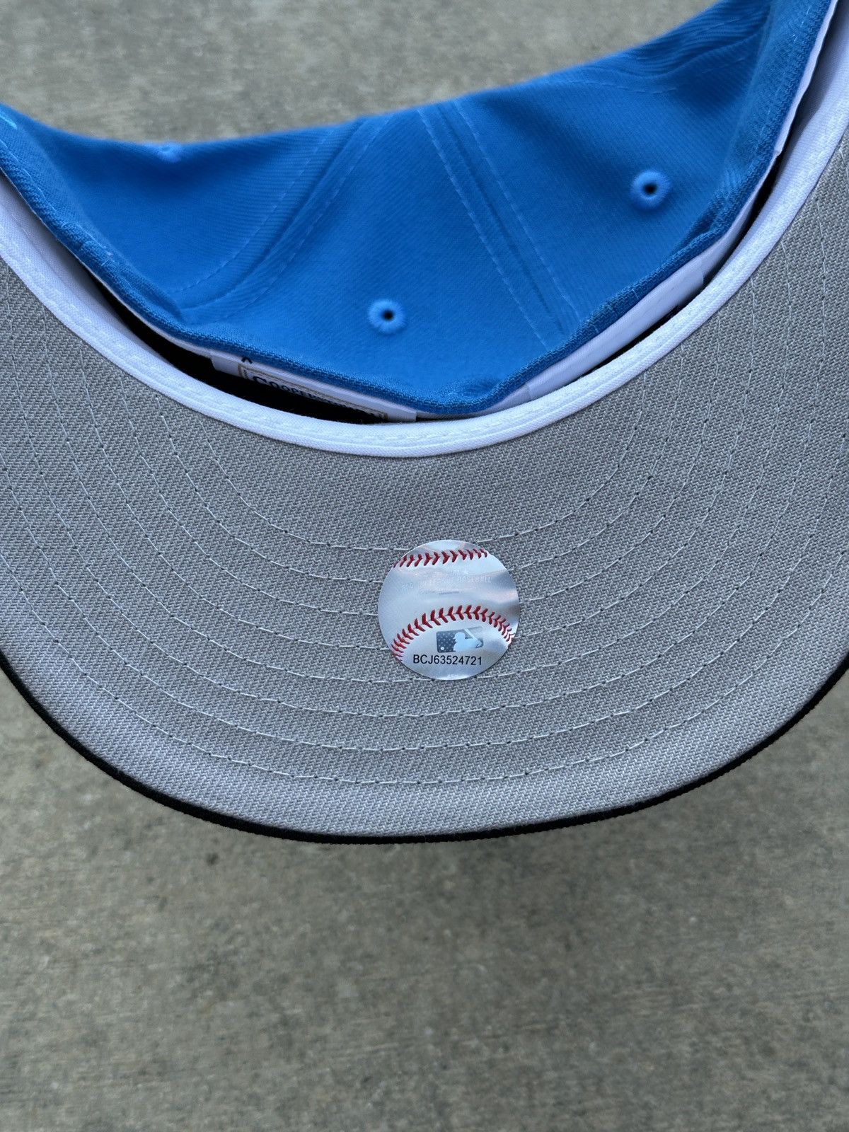 MLB × New Era Oakland Athletics Two Tone Fitted Hat 7 1/4 95 North Size ONE SIZE - 3 Thumbnail