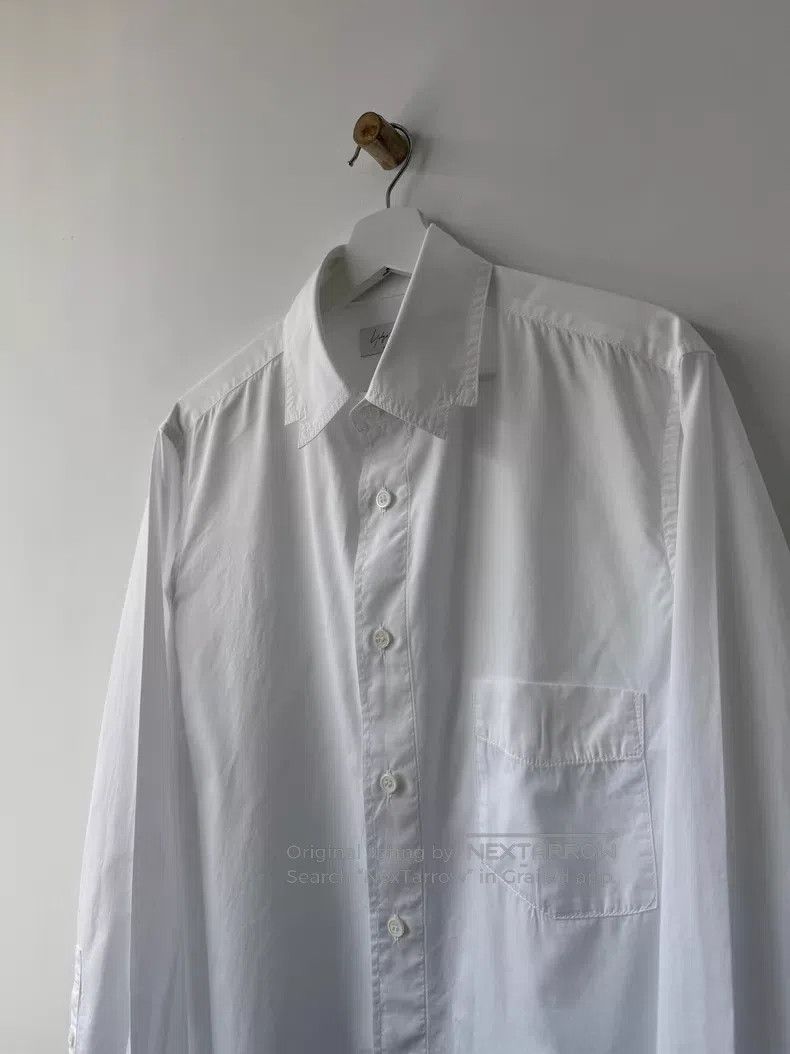 Yohji Yamamoto Yohji Yamamoto 21AW Shaped Neck Shirt Size US M / EU 48-50 / 2 - 3 Thumbnail