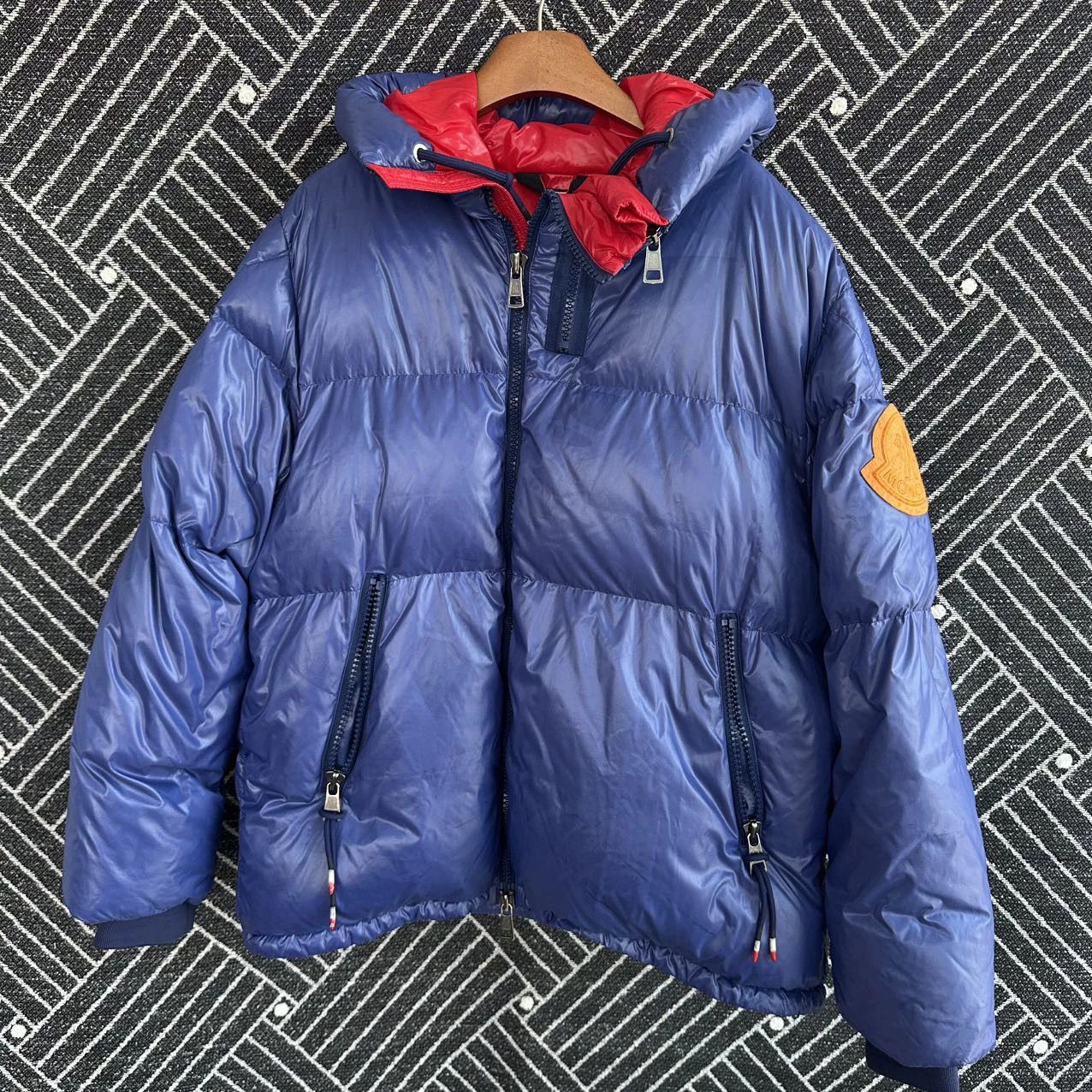 Moncler Moncler 95 New Red/Blue Inner Puffer Jacket Size 5 Size US XXL / EU 58 / 5 - 1 Thumbnail