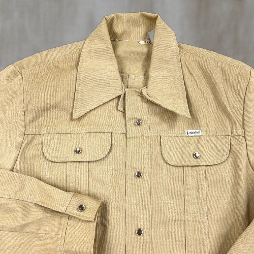 Vintage VINTAGE Sedgefield Shirt Men Large Tan Brown Pearl Snap Western 79s 80s USA Shirt Mens Large Tan Brown Pearl Snap Western 79s 80s USA Size US L / EU 52-54 / 3 - 1 Thumbnail