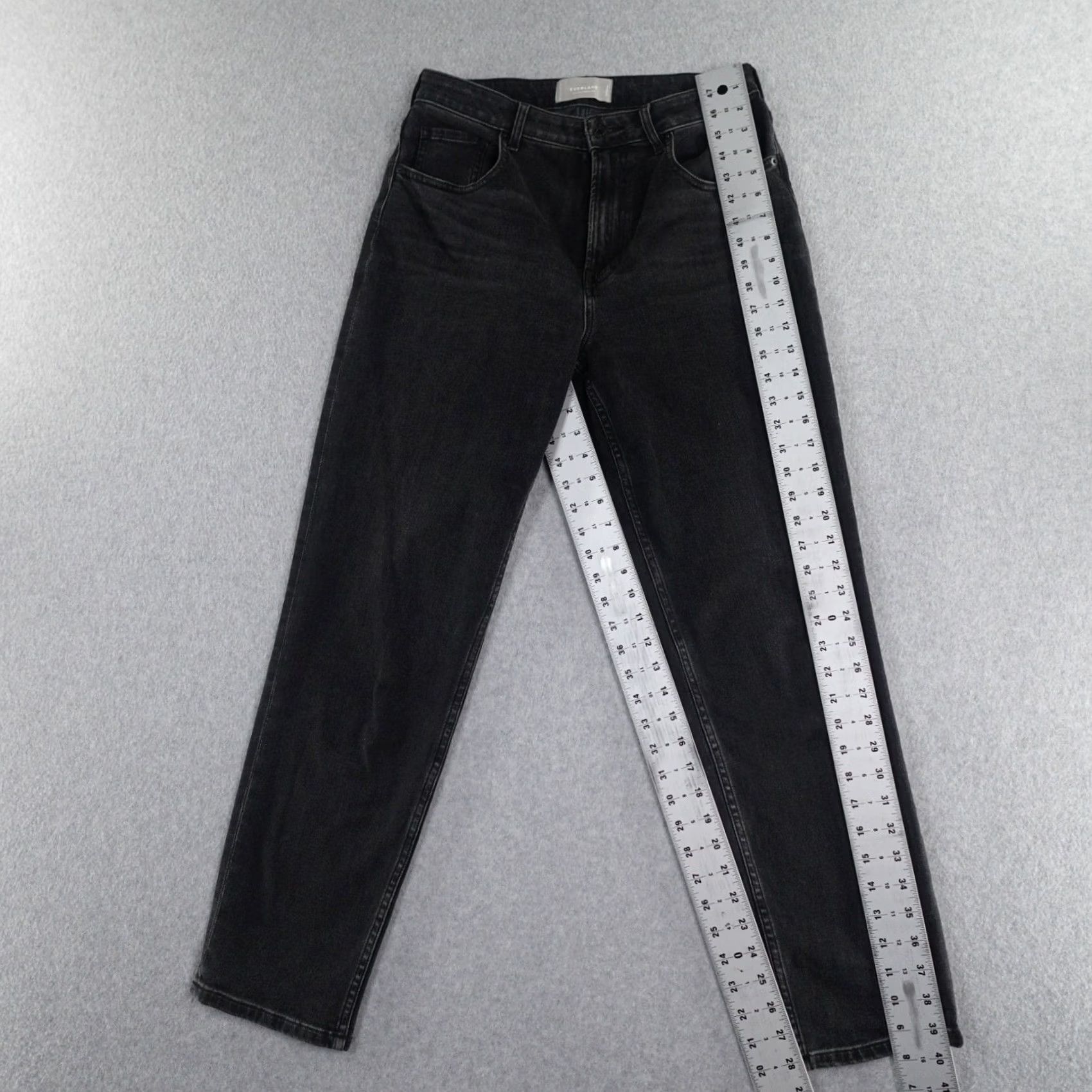 Everlane Everlane Womens Jeans Black Size 30 Tapered Curvy Cheeky Size 30" / US 8 / IT 44 - 3 Thumbnail