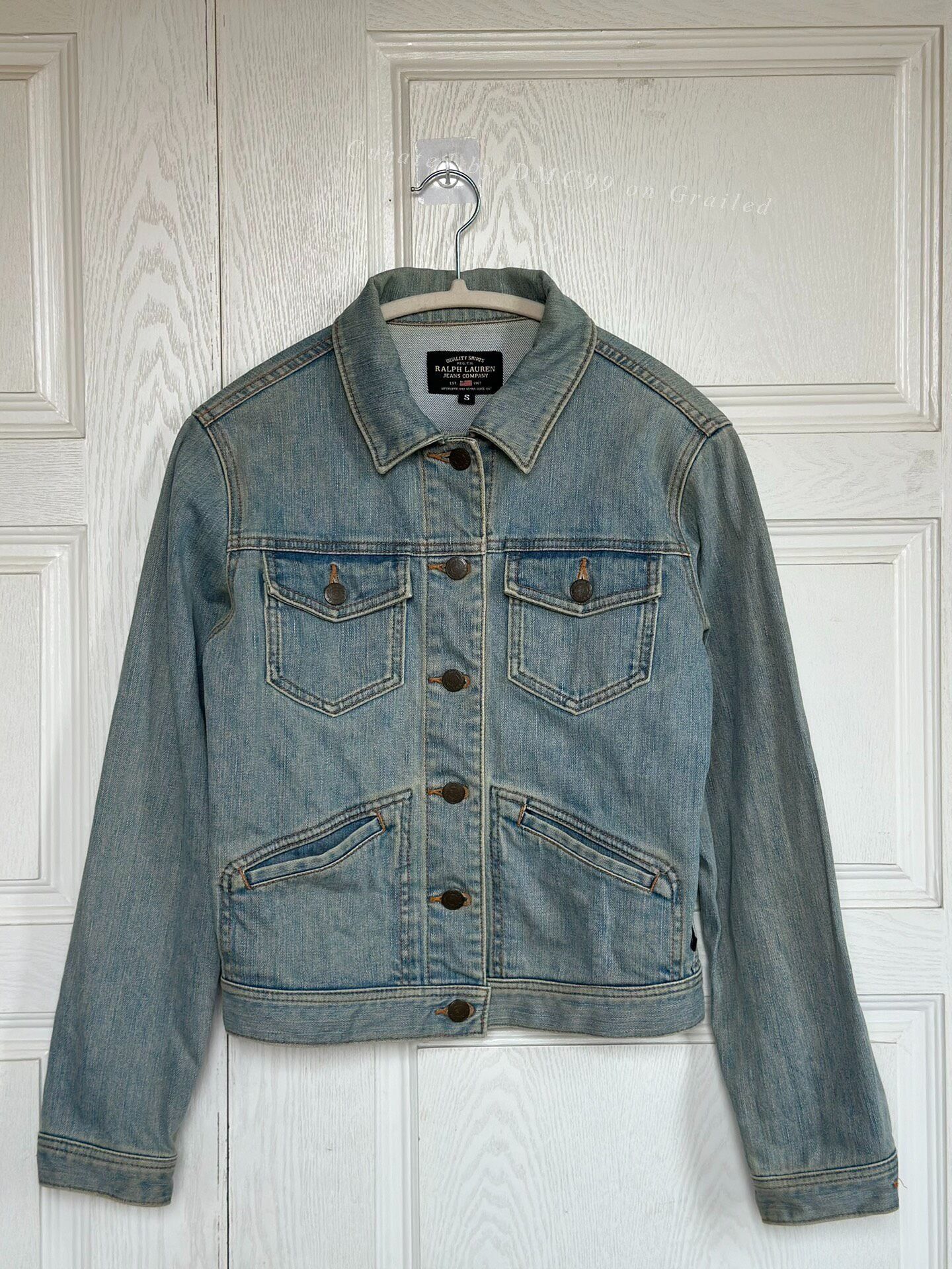 Ralph Lauren Ralph Lauren Light Denim Jacket Size S / US 4 / IT 40 - 1 Thumbnail
