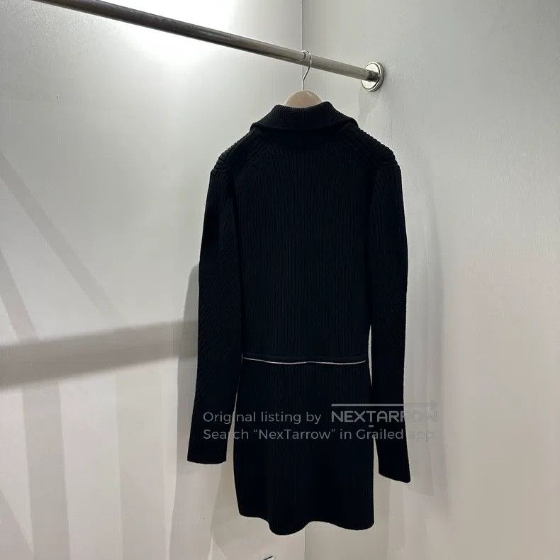 Hermes Hermes Semi-zip wool dress Size S / US 4 / IT 40 - 2 Thumbnail