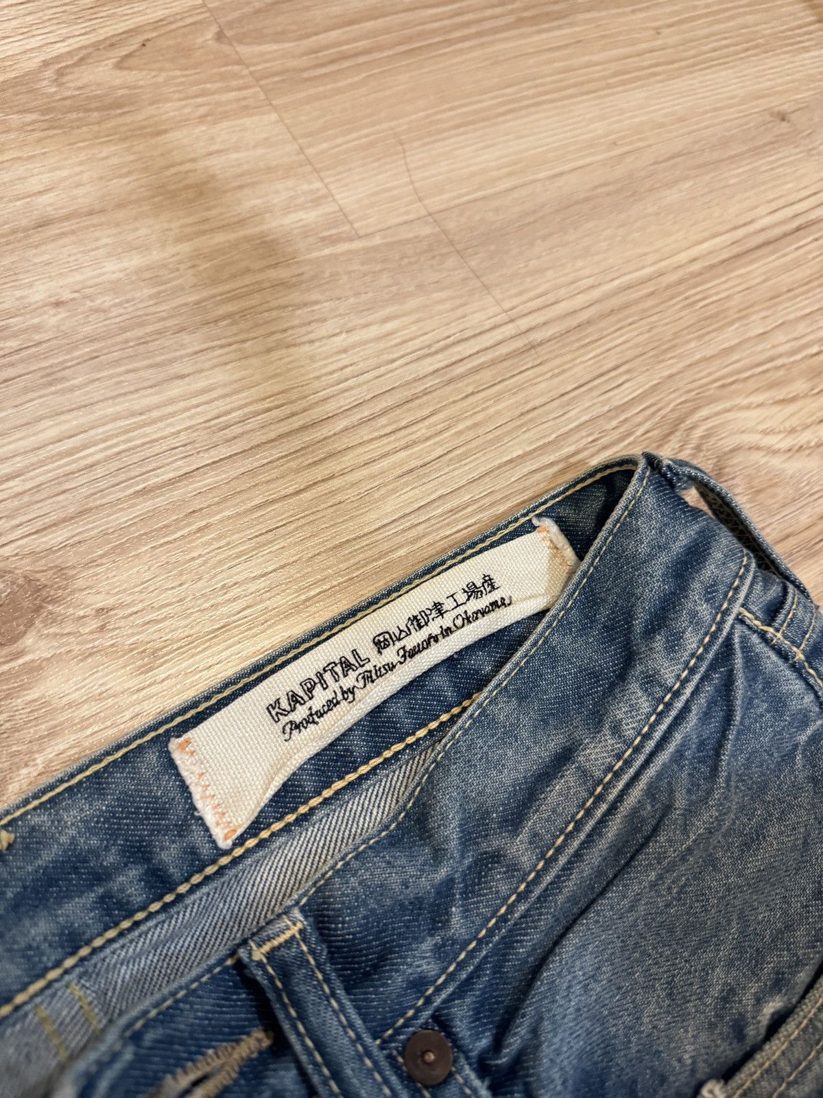 Kapital KAPITAL 14oz Denim 5P MONKEY CISCO Size US 30 / EU 46 - 4 Thumbnail