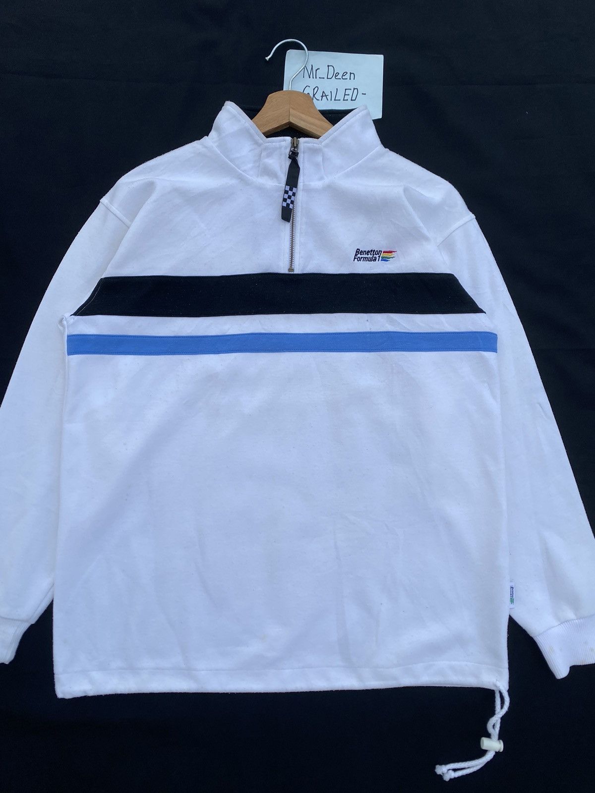 Benetton Rare Vintage Benetton Formula One Sweater Size US M / EU 48-50 / 2 - 4 Thumbnail