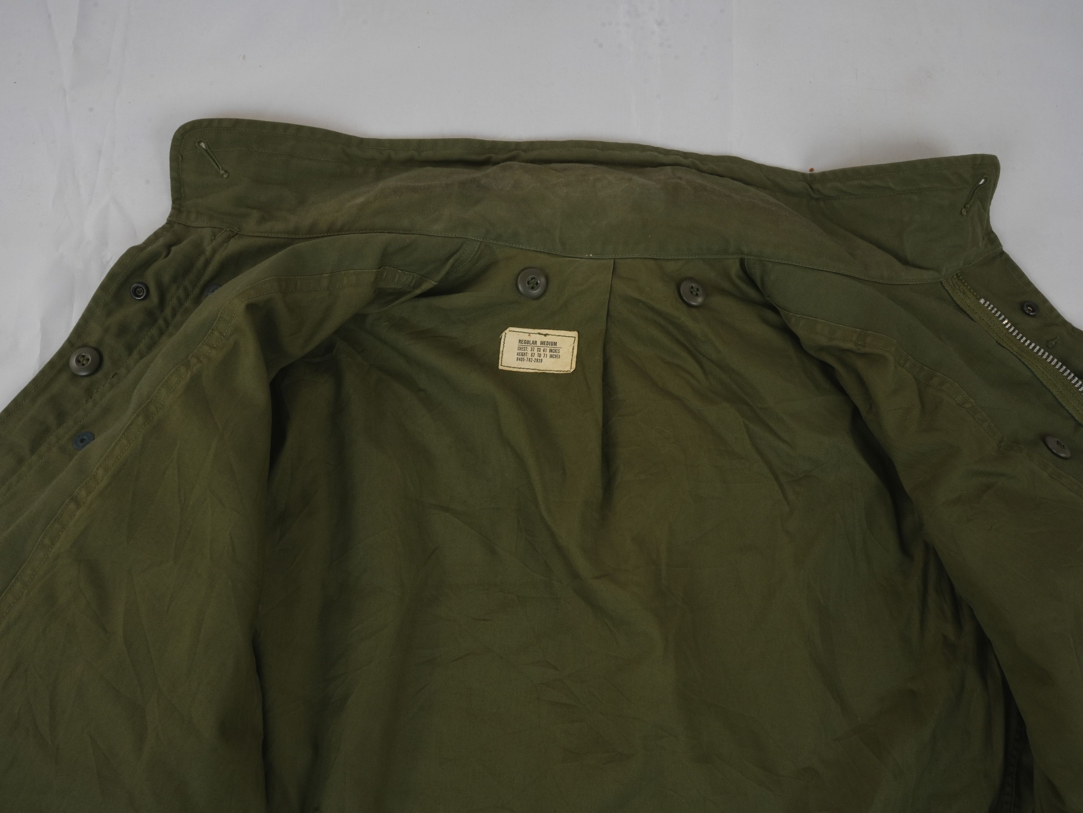 Alpha Industries Vintage 80s Military OG-107 M-65 Field Jacket Size US M / EU 48-50 / 2 - 3 Thumbnail