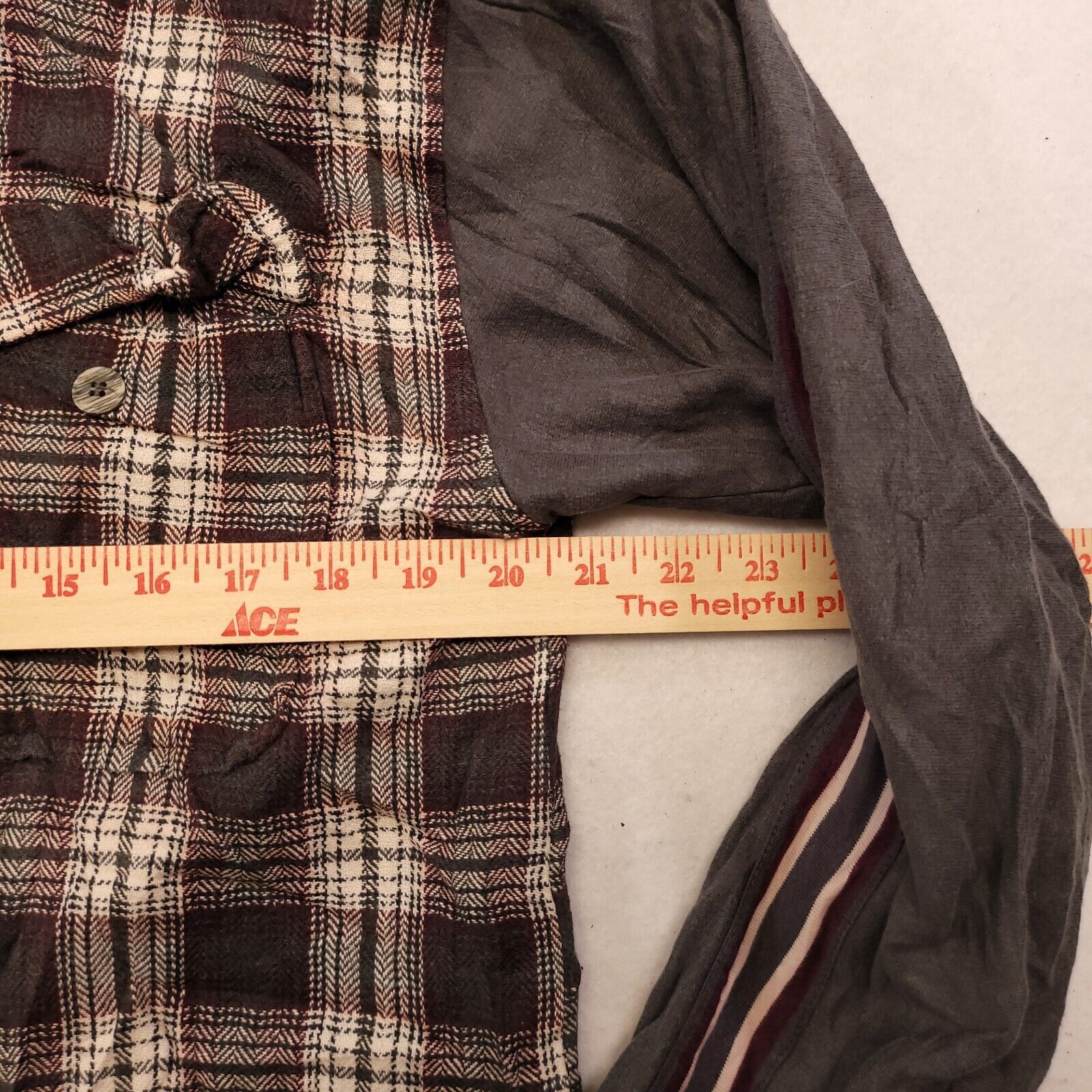 Cabelas Cabelas Zonz Casual Button Up Hoodie Mens Size M Gray Plaid Size US M / EU 48-50 / 2 - 8 Thumbnail
