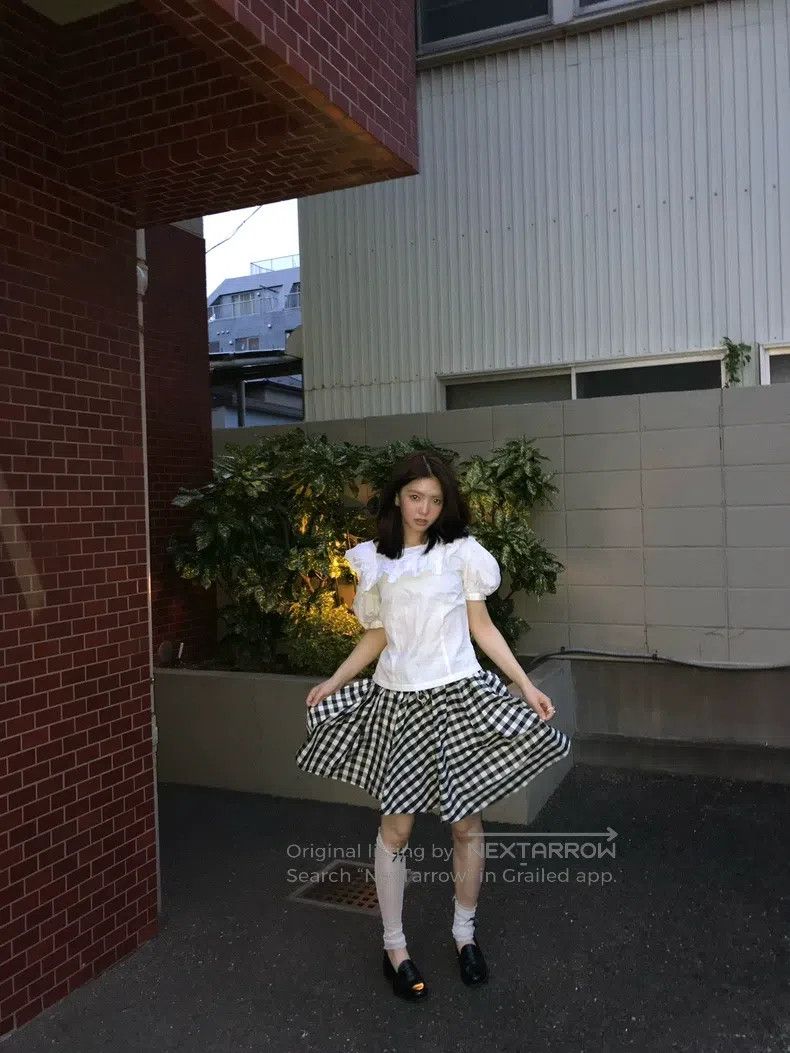 Comme des Garcons Comme des Garcons Flounce short-sleeved blouse Size S / US 4 / IT 40 - 1 Thumbnail