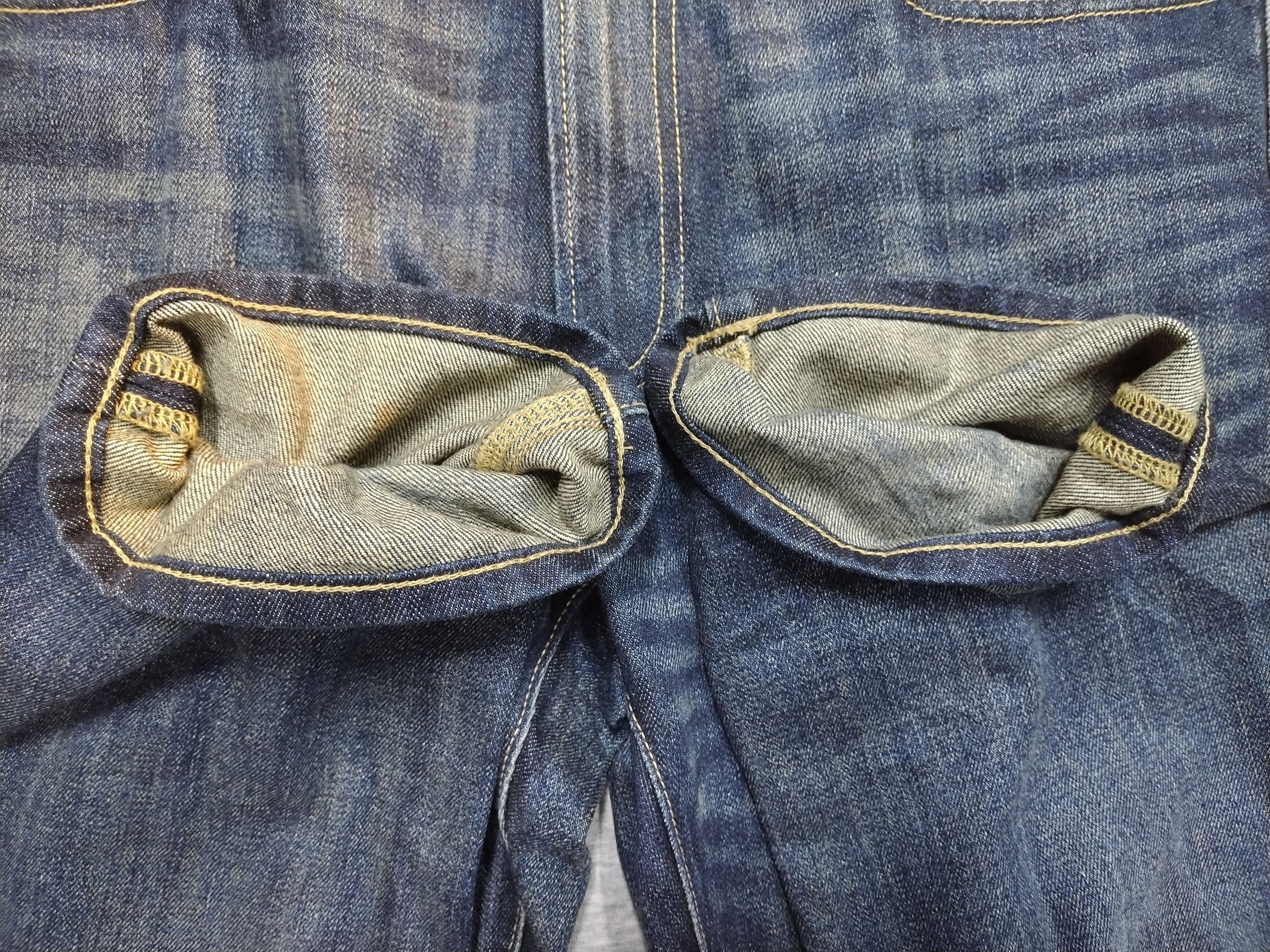 Japanese Brand × Jun Takahashi × Uniqlo Big Size Uniqlo Nice Faded Patina Regular Fit Jeans Size US 40 / EU 56 - 8 Thumbnail