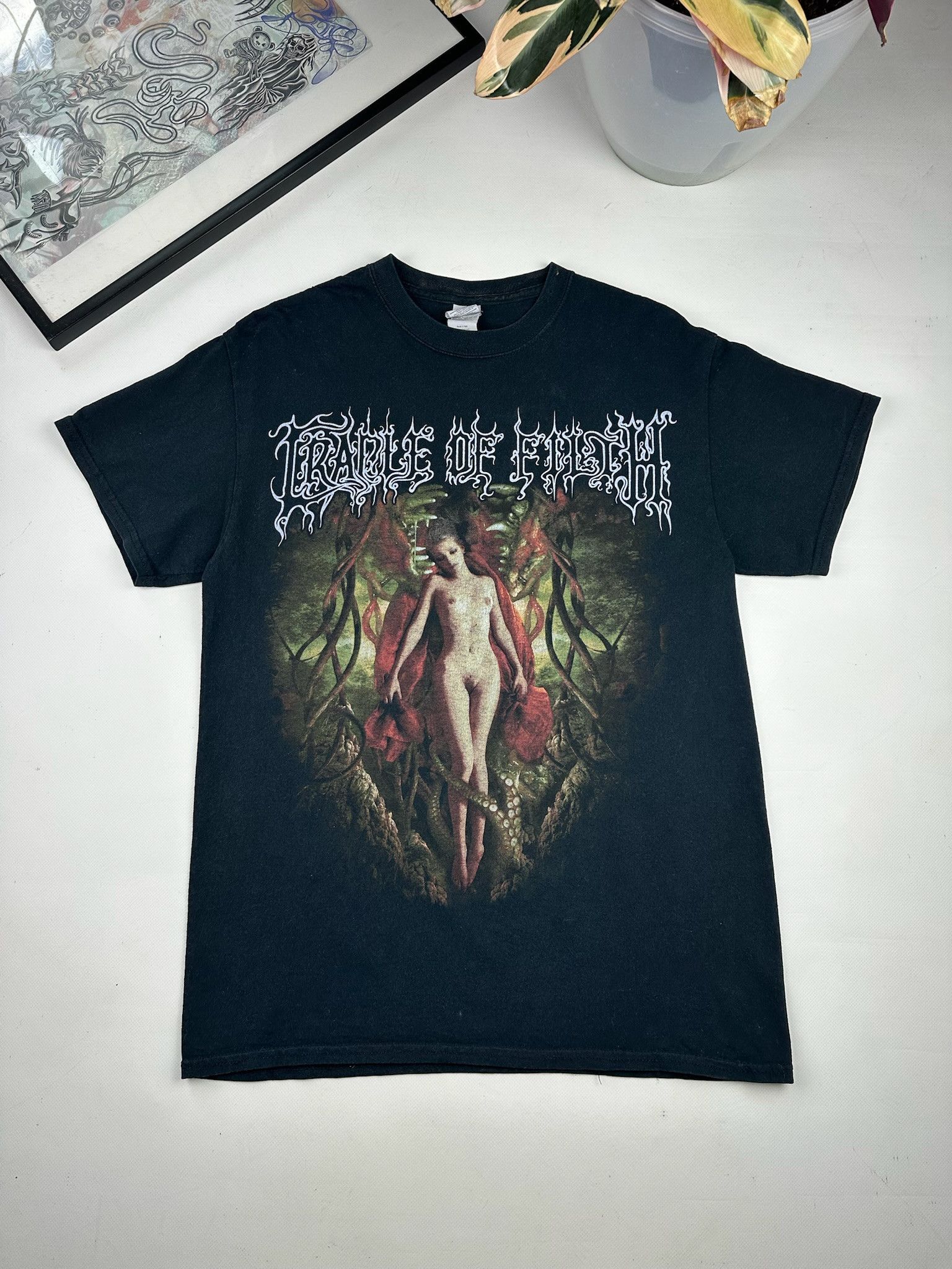 Band Tees Vintage Cradle Of Filth TShirt Size US M / EU 48-50 / 2 - 1 Thumbnail