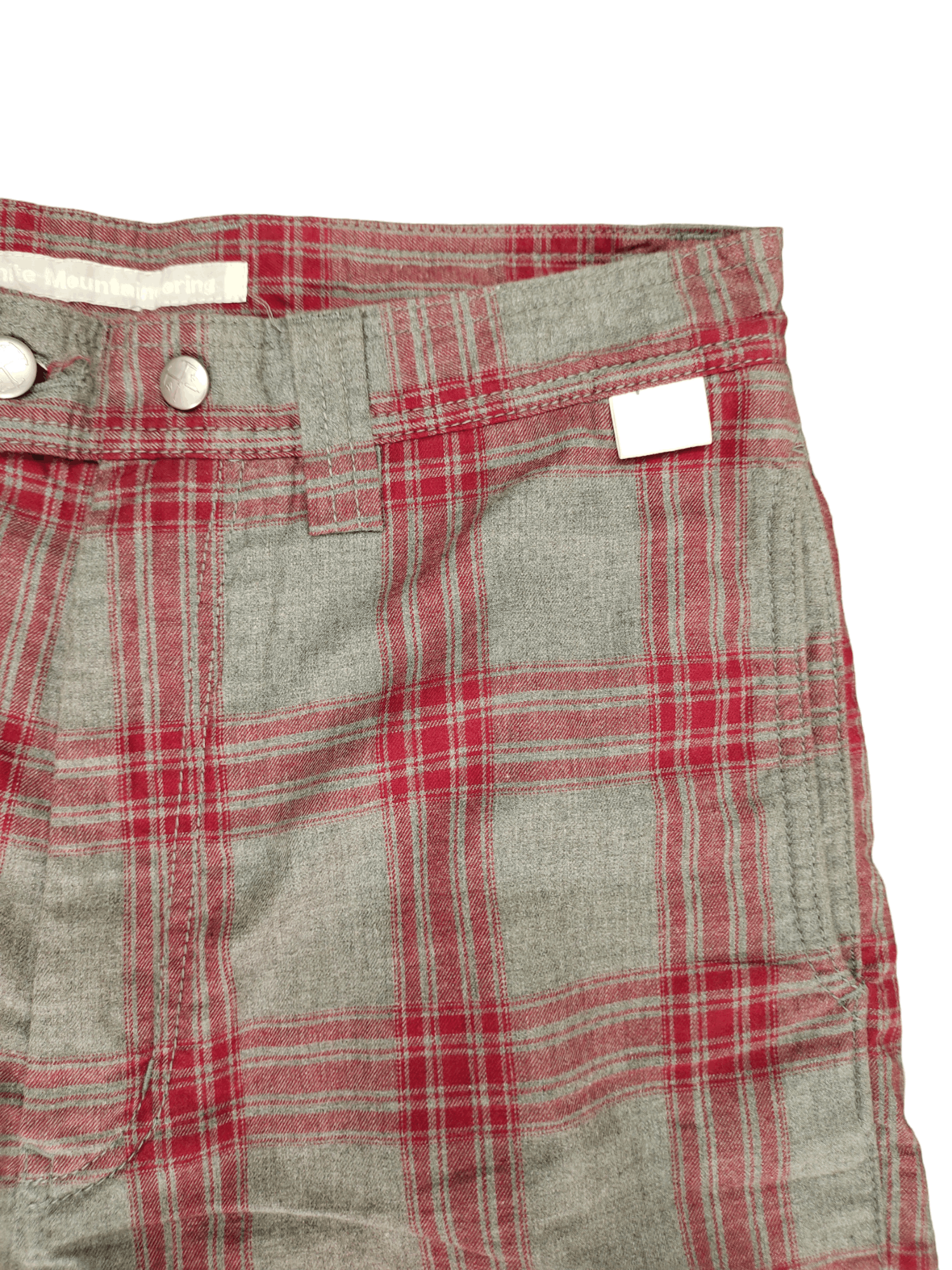 White Mountaineering White Mountaineering Japan Checkered Plaid Short Pants Size US 31 - 2 Thumbnail