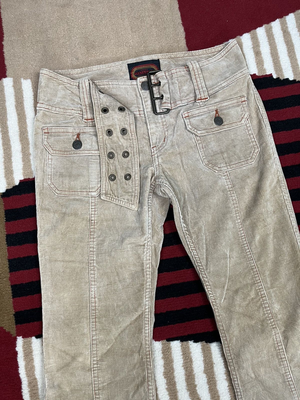 20471120 Hysteric Glamour Corduroy Bootcut Pants Size US 28 / EU 44 - 4 Thumbnail