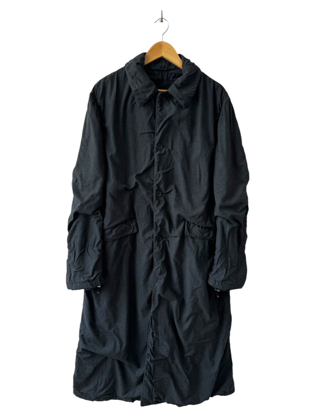 Prada Vintage 90s Prada Milano Italy Long Jacket Parka Size US XL / EU 56 / 4 - 1 Thumbnail