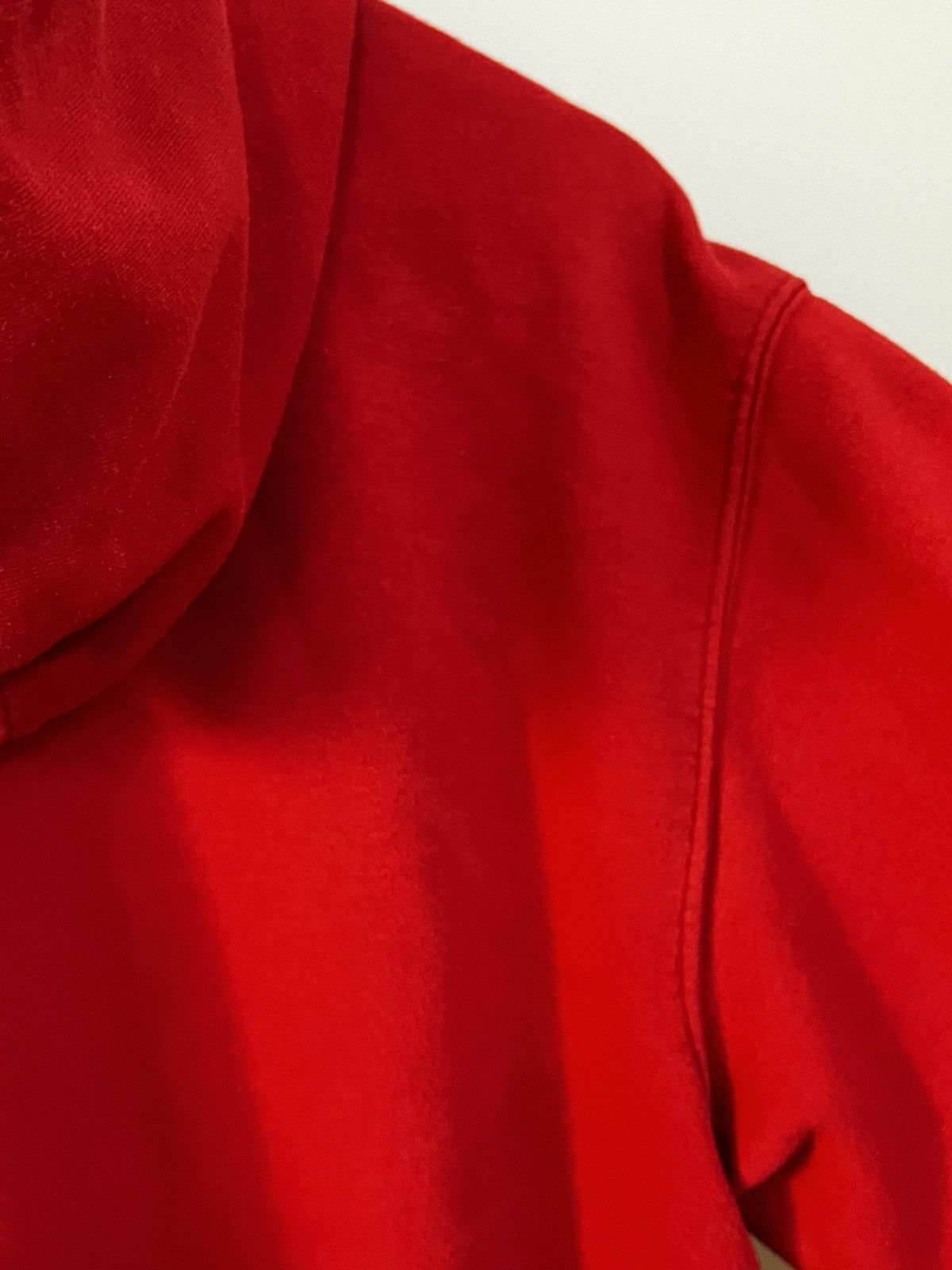 Japanese Brand × Nike Nike hoodie distressed 00s red Size US L / EU 52-54 / 3 - 16 Thumbnail