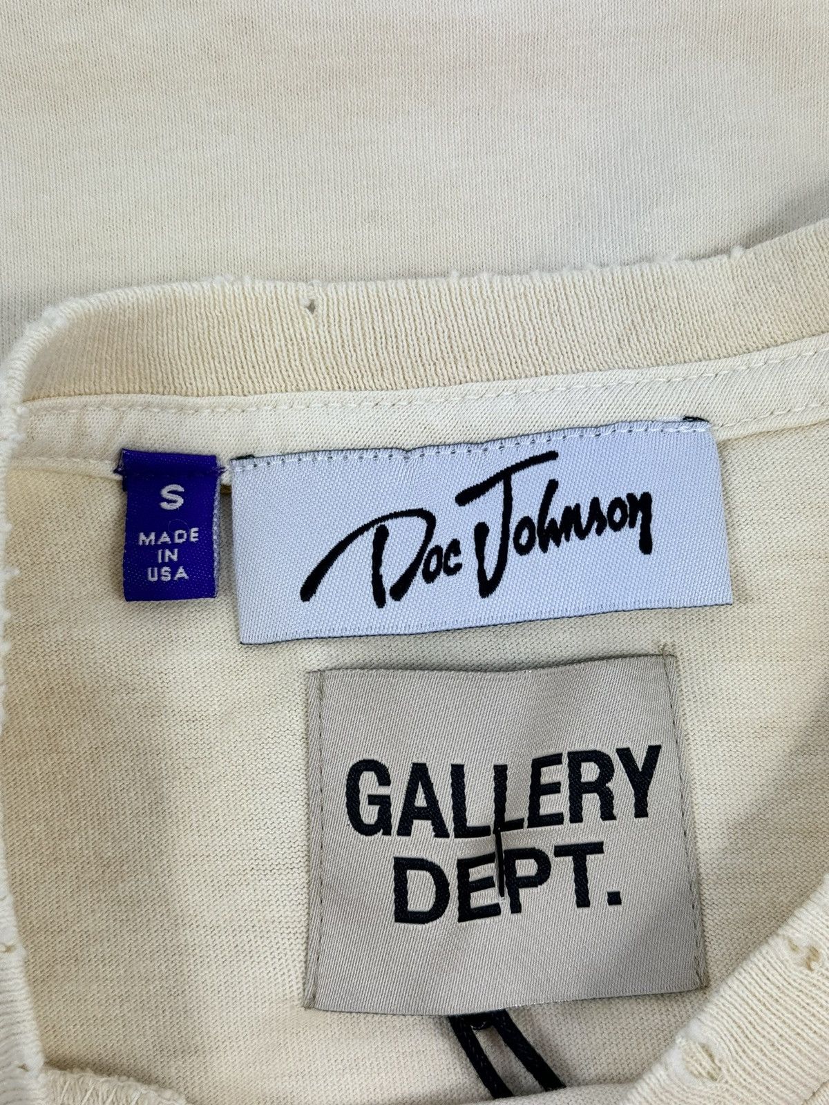 Gallery Dept. DOC JOHNSON PRINT T-SHIRT Size US S / EU 44-46 / 1 - 3 Thumbnail