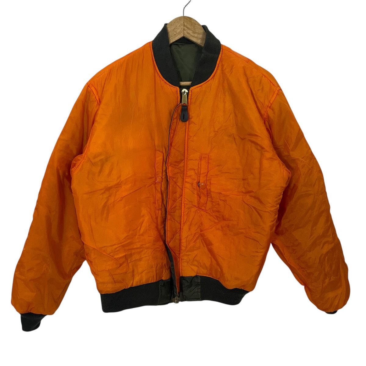 Vintage Vintage Phatom Military Reversable Bomber Jacket Size US M / EU 48-50 / 2 - 10 Thumbnail