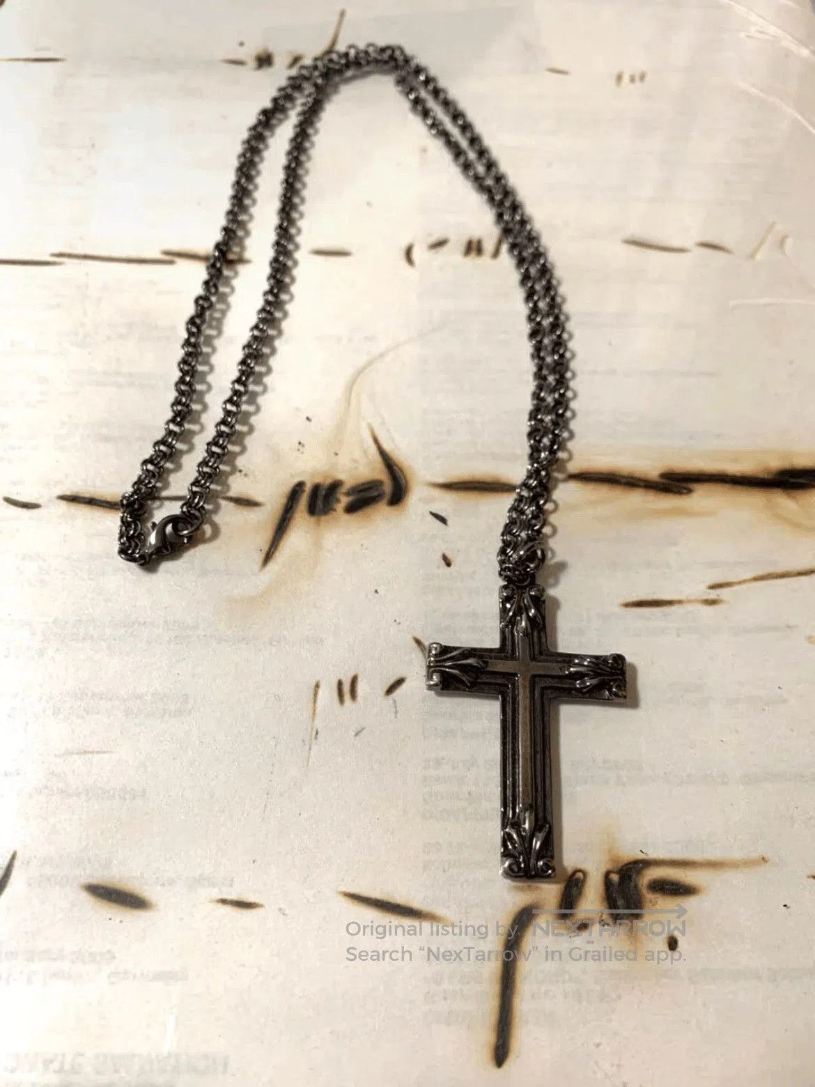 Undercover x Trash Cross Ncklace.