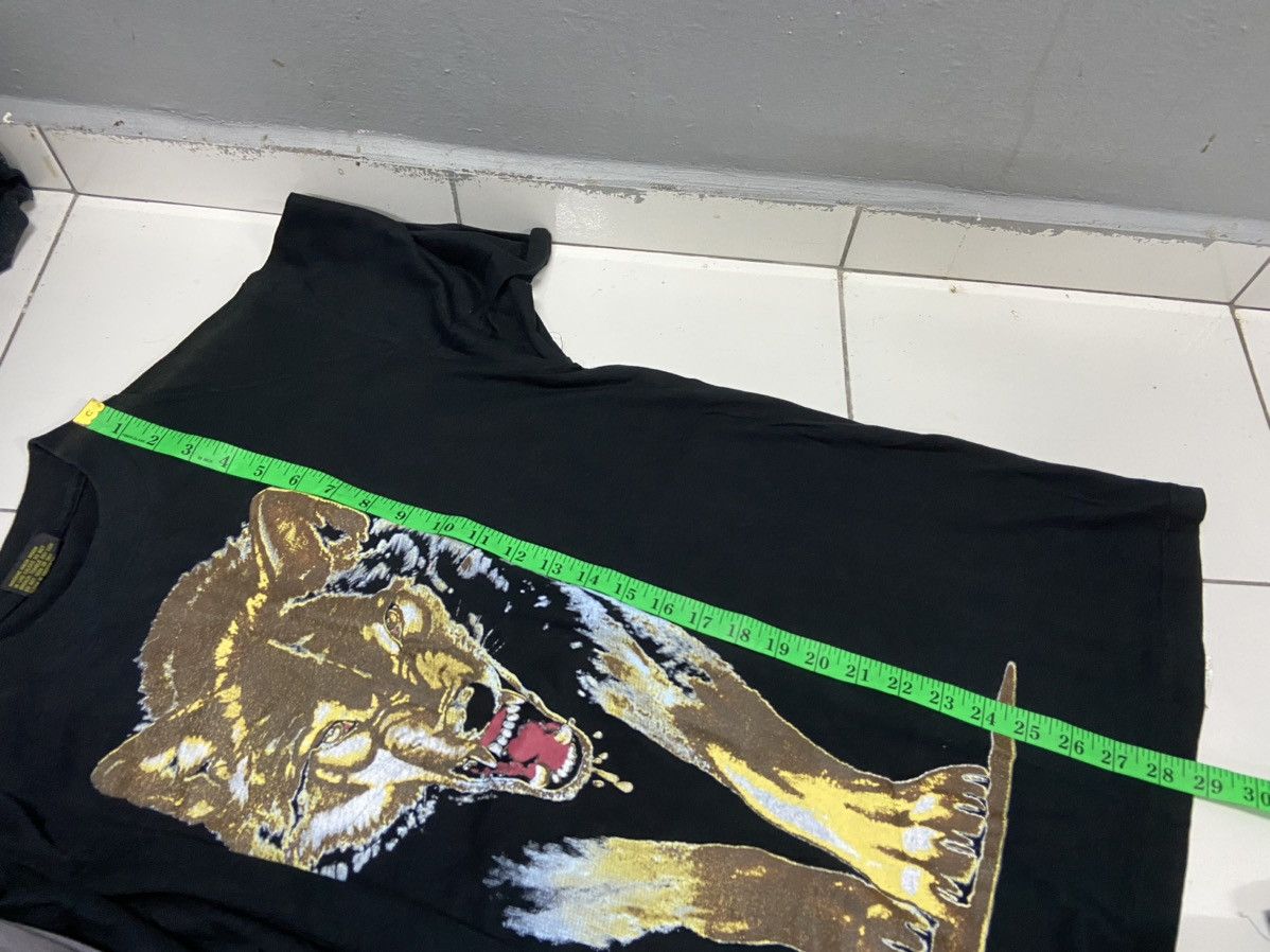 Vintage VINTAGE ZOWIE ANIMAL DOG WOLF PRINT TEE SHIRT Size US L / EU 52-54 / 3 - 18 Thumbnail