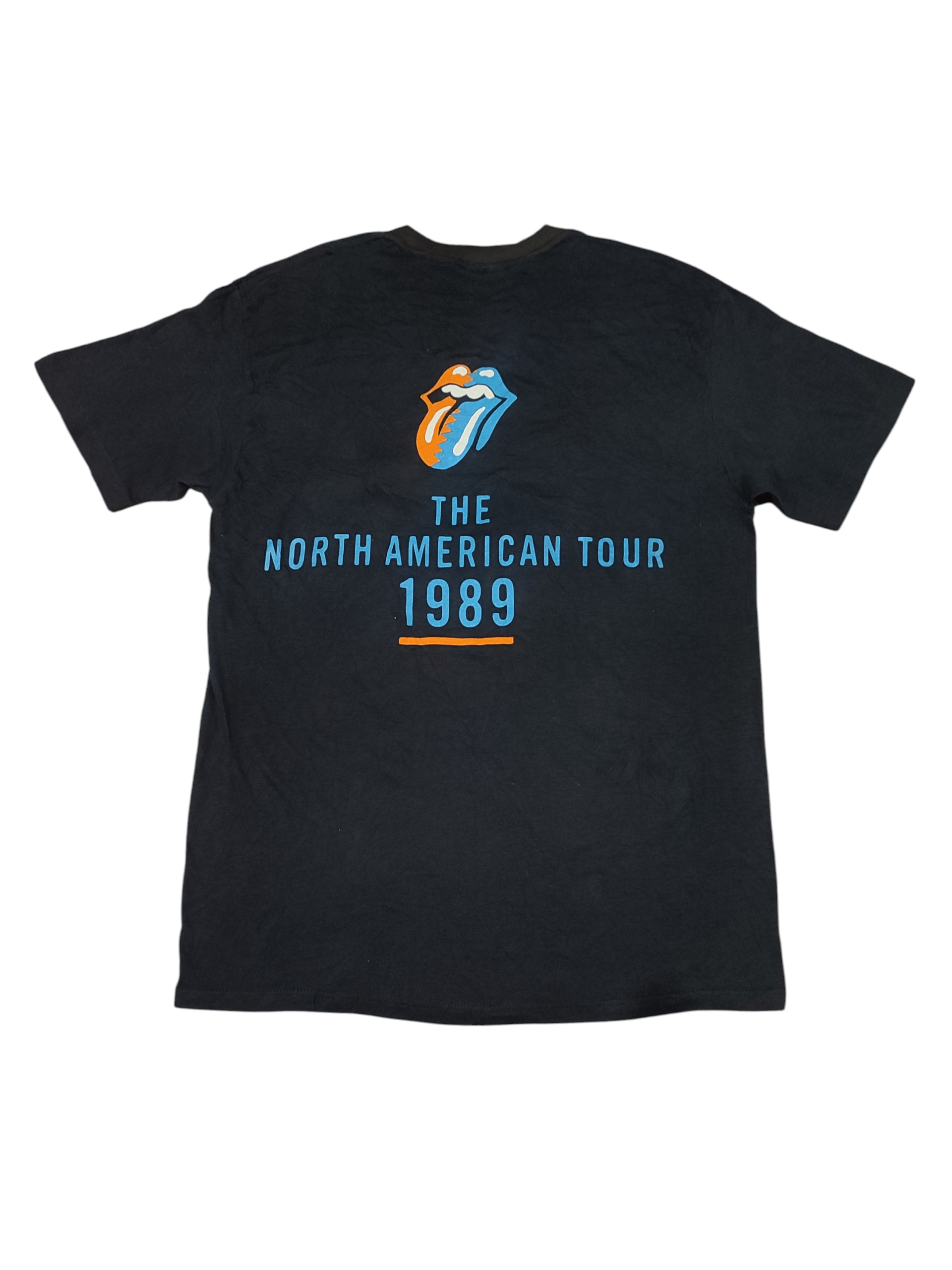 The Rolling Stones Vintage 1989 The Rolling Stones Tour Shirt Size US L / EU 52-54 / 3 - 2 Thumbnail