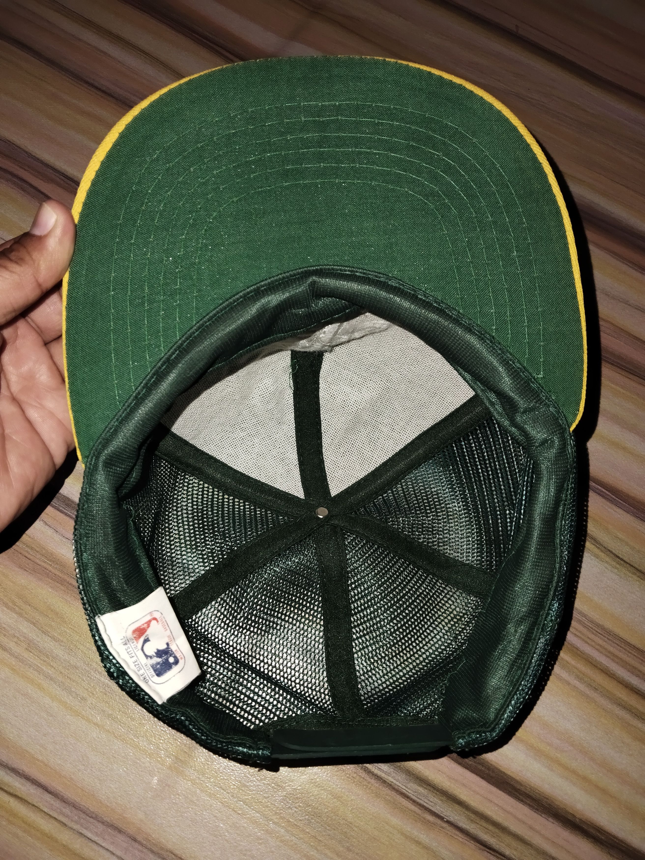 MLB × Vintage Vintage OAKLANDS ATHLETICS Trucker Cap Size ONE SIZE - 6 Thumbnail