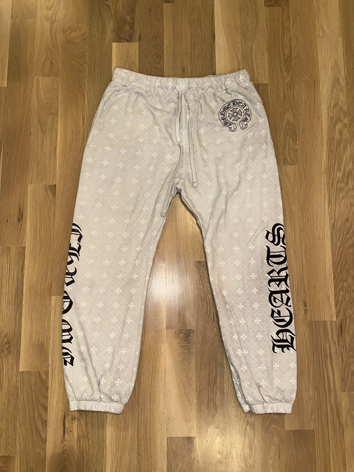 Chrome Hearts Chrome Hearts All Over Monogram Sweatpants Size US 36 / EU 52 - 1 Thumbnail