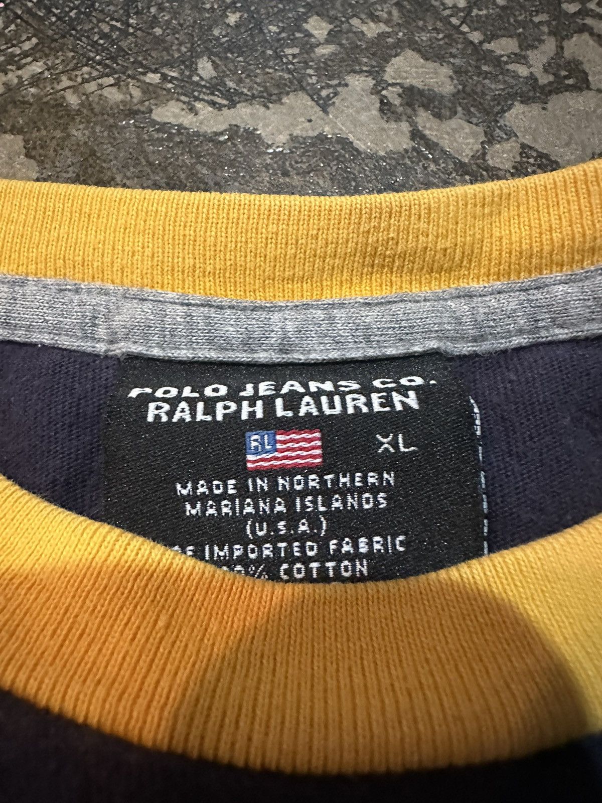 Polo Ralph Lauren × Vintage Vintage 90s Polo Jeans Company Tee Size US XL / EU 56 / 4 - 5 Thumbnail