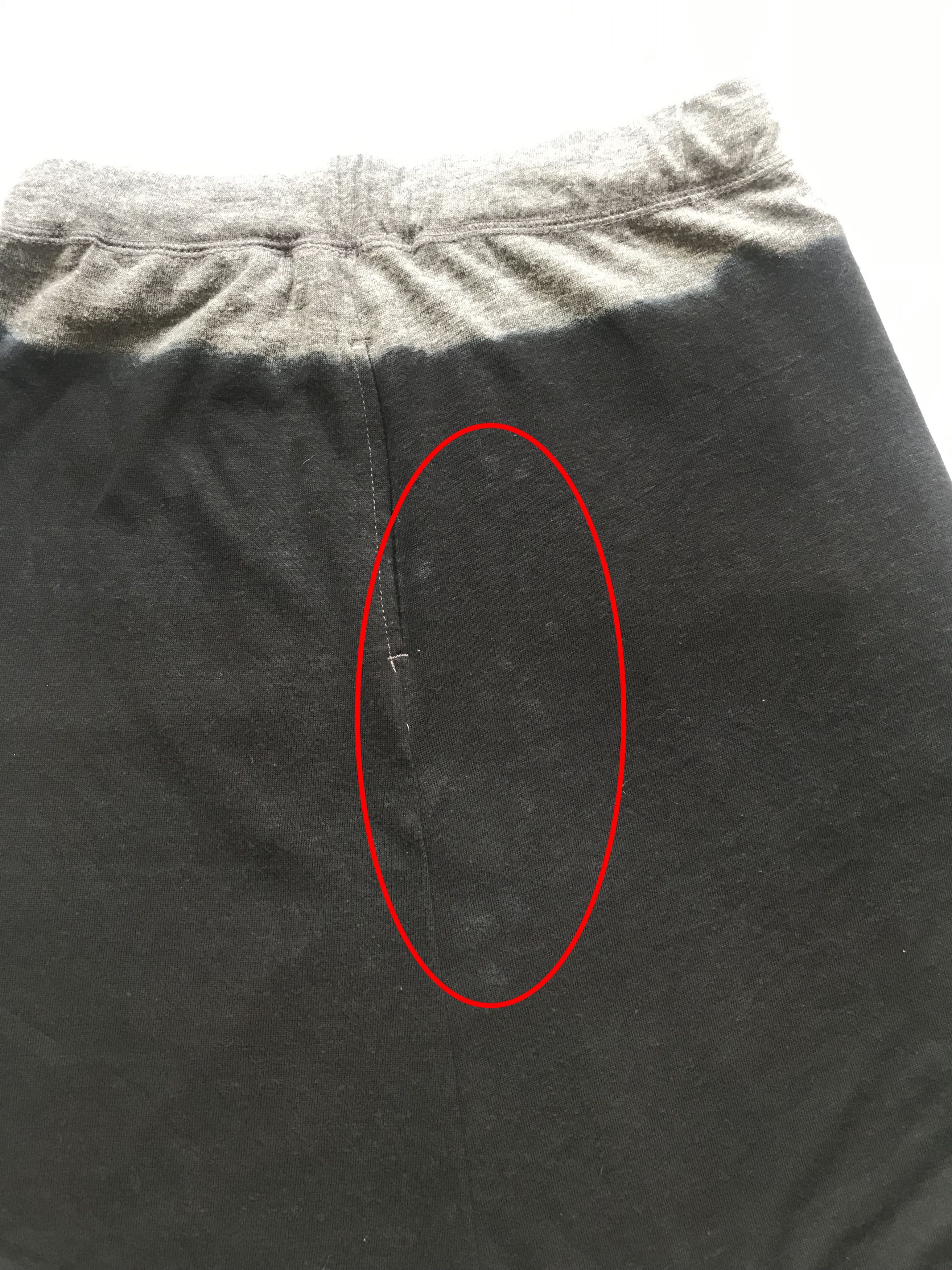 Ron Herman (SK27) RHC Ron Herman Gray Black Sweat Knee Drawstring Skirt Size 26" / US 2 / IT 38 - 9 Thumbnail