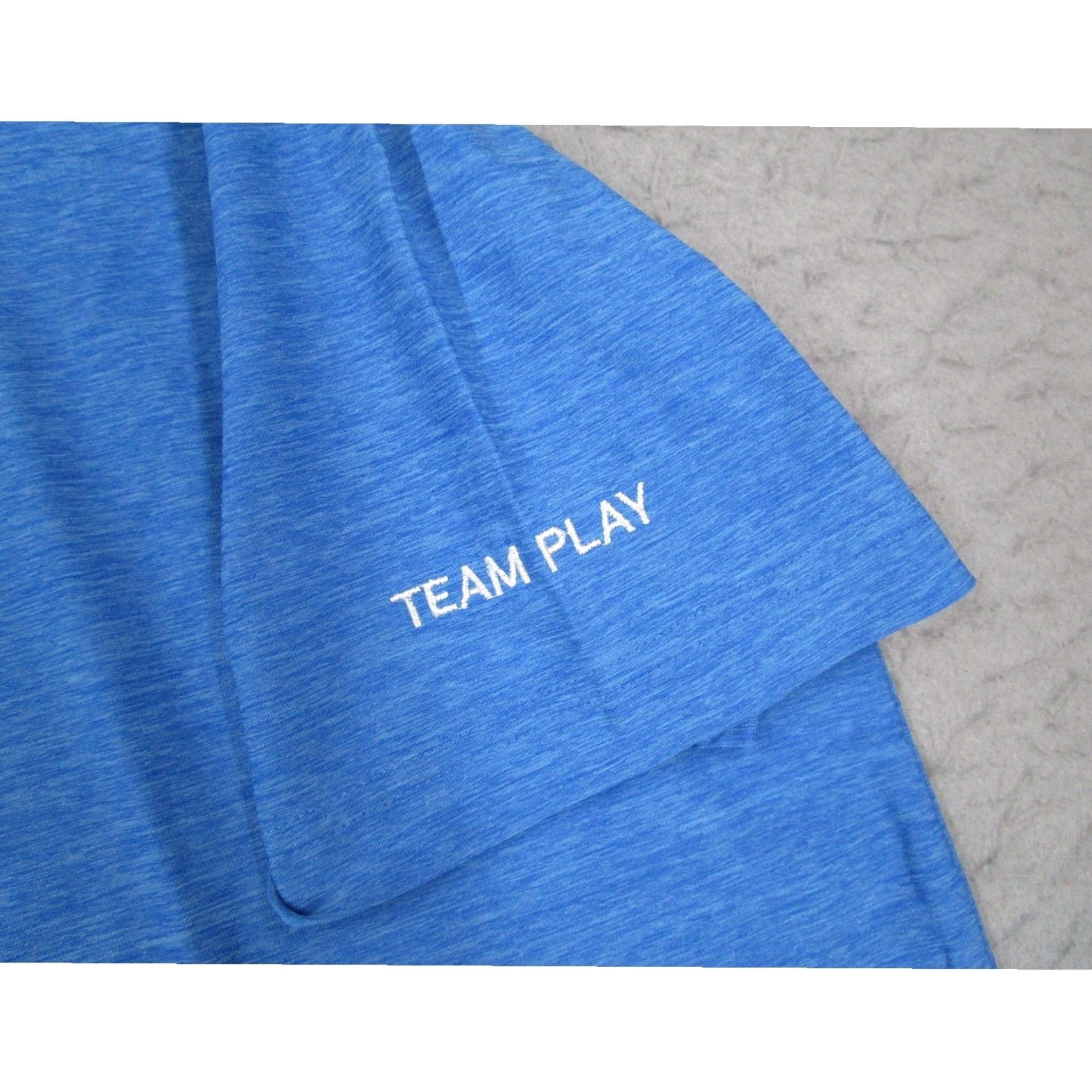 Vintage Straight Down Mens Blue Polo Shirt Short Sleeve Embroidered Logo Breathable Moisture Wicking Regular Size M Golf Shirt 43 in Chest Size US M / EU 48-50 / 2 - 4 Thumbnail