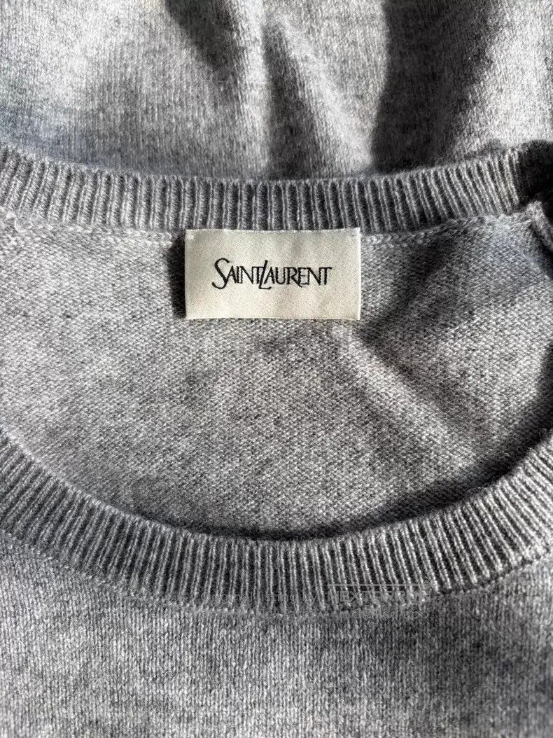Saint Laurent Paris Saint Laurent Paris 100% Cashmere Sweater Size US L / EU 52-54 / 3 - 2 Thumbnail