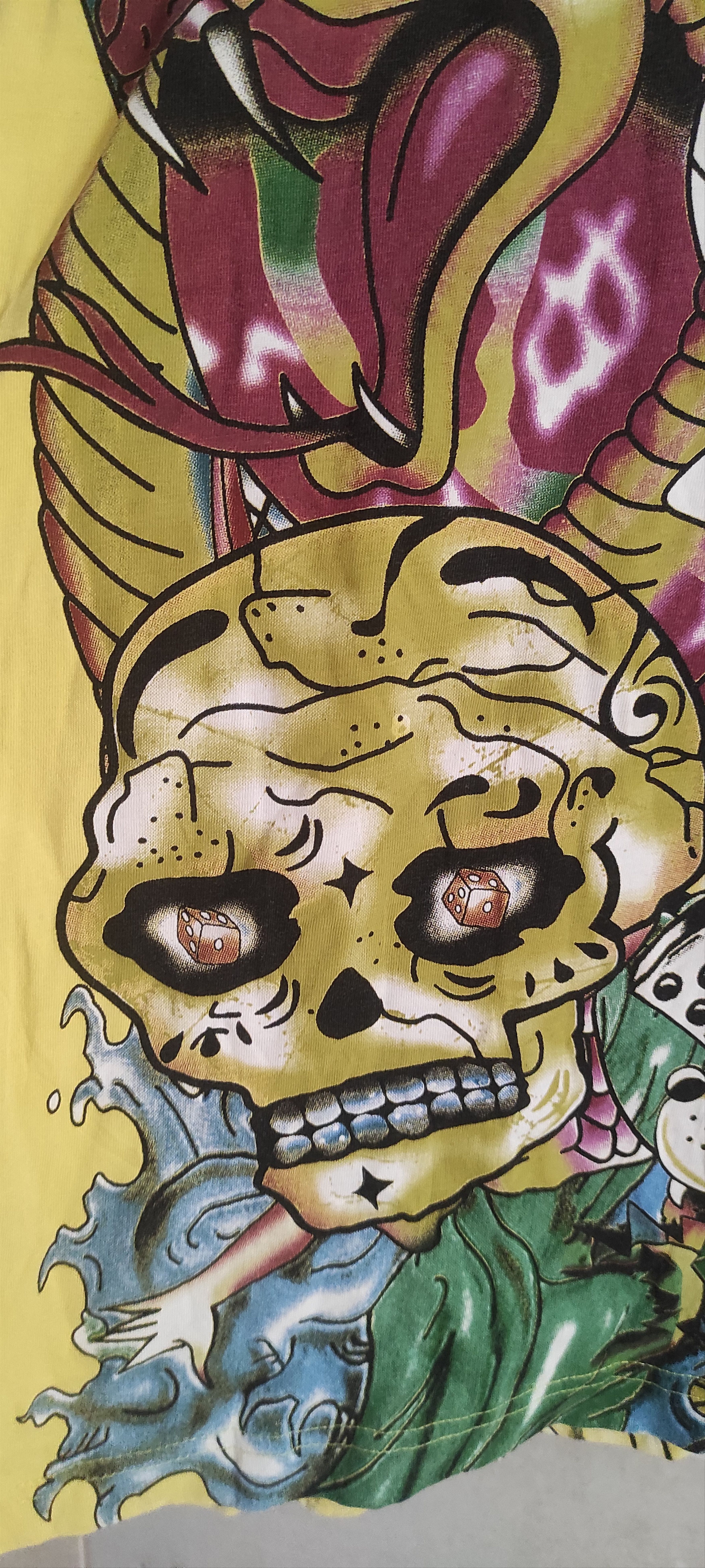 Other Cipo Baxx Skull Snake Print Y2K Longsleeve Long Sleeve Shirt Size US XL / EU 56 / 4 - 12 Thumbnail