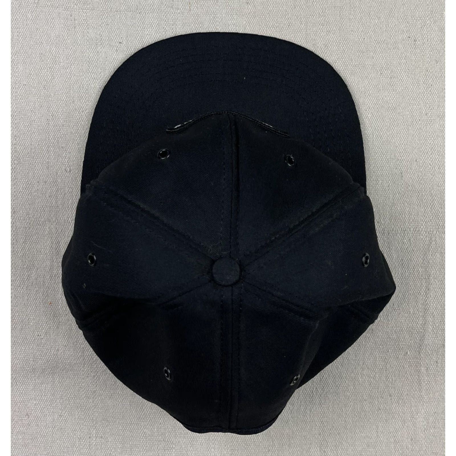 Vintage VINTAGE Caterpillar Snapback Hat Adjustable Black Tonkin Logo Retro Mens Size ONE SIZE - 3 Thumbnail
