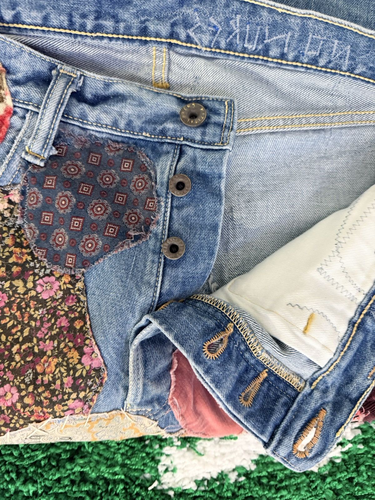 Kapital Kapital hippie patchwork denim Size US 36 / EU 52 - 12 Thumbnail