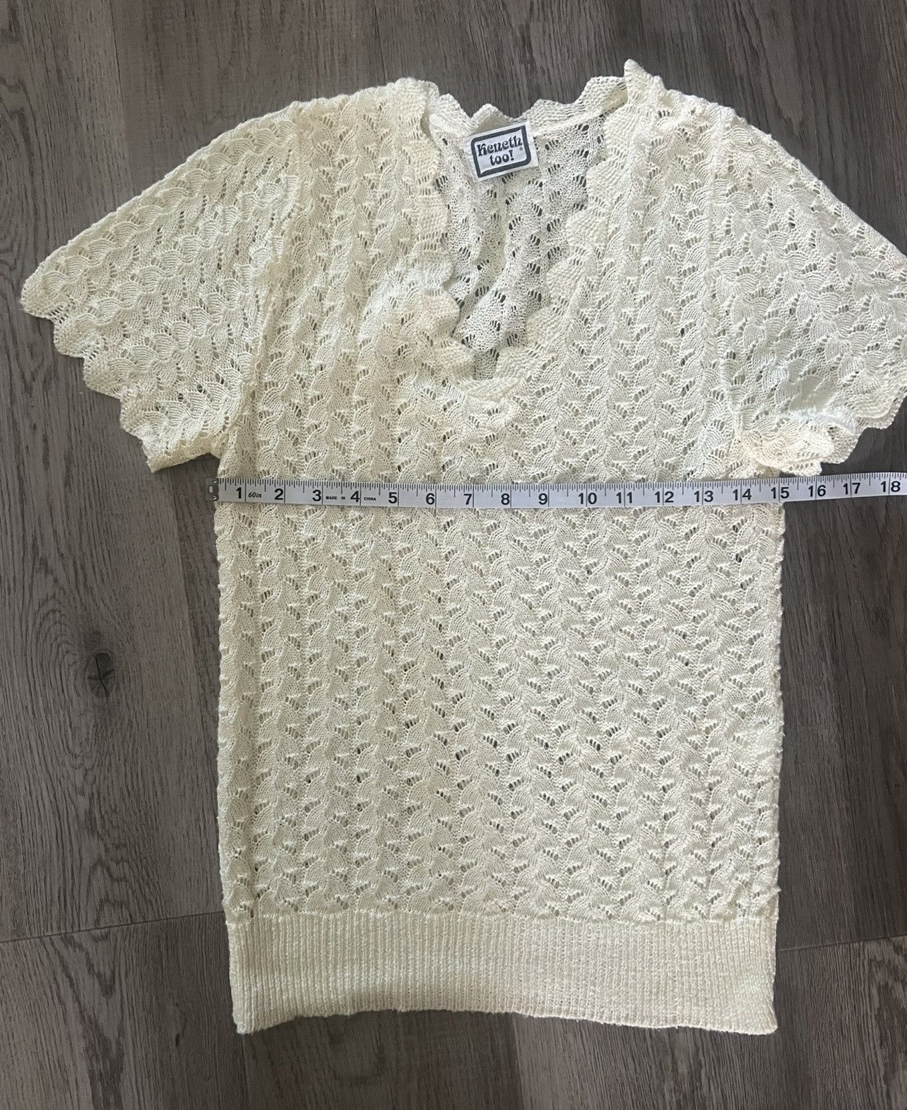 Vintage Vintage Keneth Too Open Knit Top Size M / US 6-8 / IT 42-44 - 7 Thumbnail