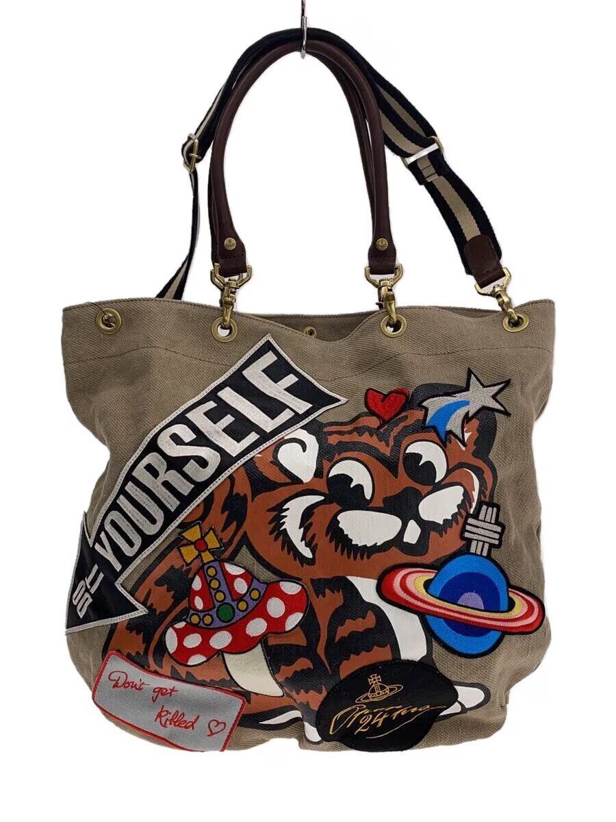 Vivienne Westwood Tiger Orb Tote Shoulder Bag Size ONE SIZE - 1 Thumbnail