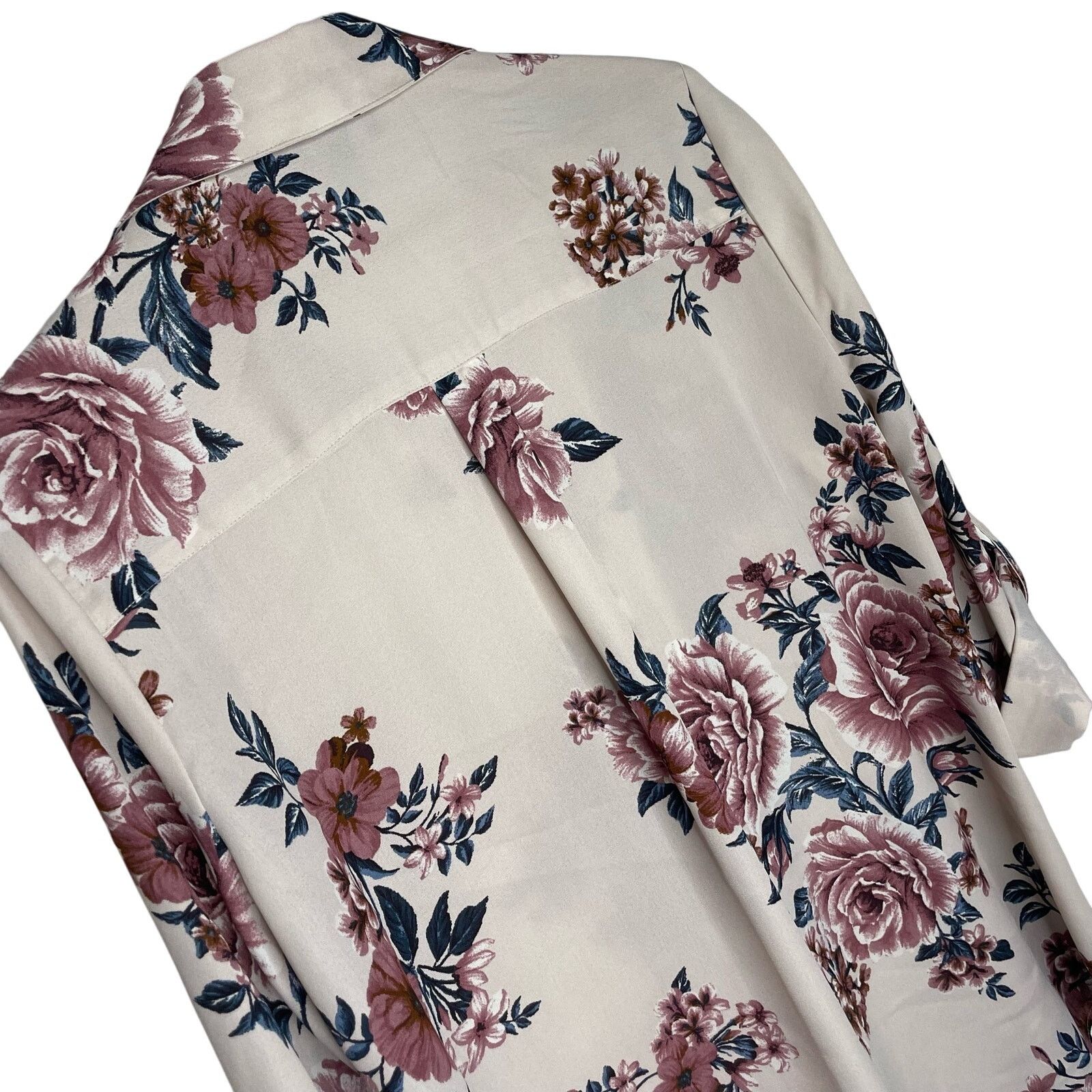 Other By & By Floral Button Up Blouse Size XL / US 12-14 / IT 48-50 - 9 Thumbnail