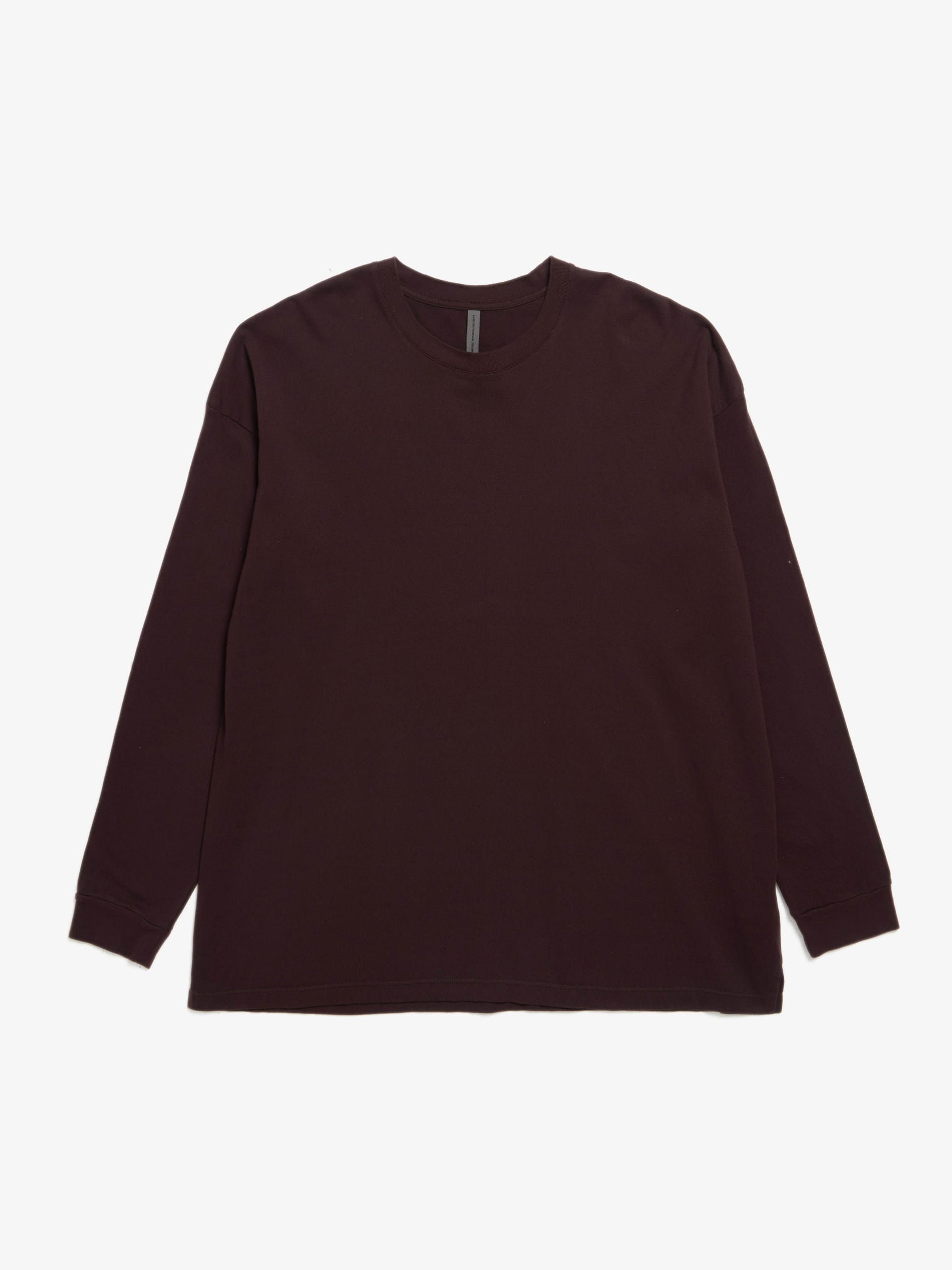 Attachment Burgundy Cotton Longsleeve Size US XL / EU 56 / 4 - 1 Thumbnail