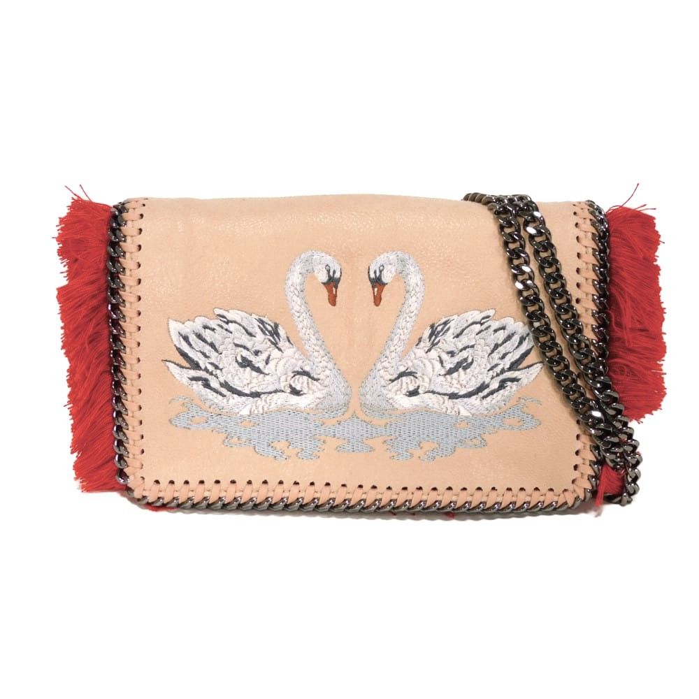Stella McCartney Stella Mccartney Stella McCartney Falabella Shaggy Deer Shoulder Bag Textile Shoulder Bag 291622W99106802 DUTY FREE for USA Size ONE SIZE - 1 Thumbnail