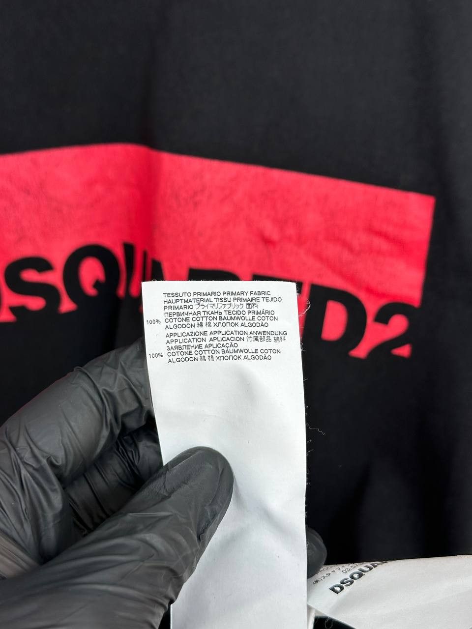 Dsquared2 Dsquared2 Logo T-Shirt Black Red Maple Leaf Portugal Tee Size US M / EU 48-50 / 2 - 14 Thumbnail